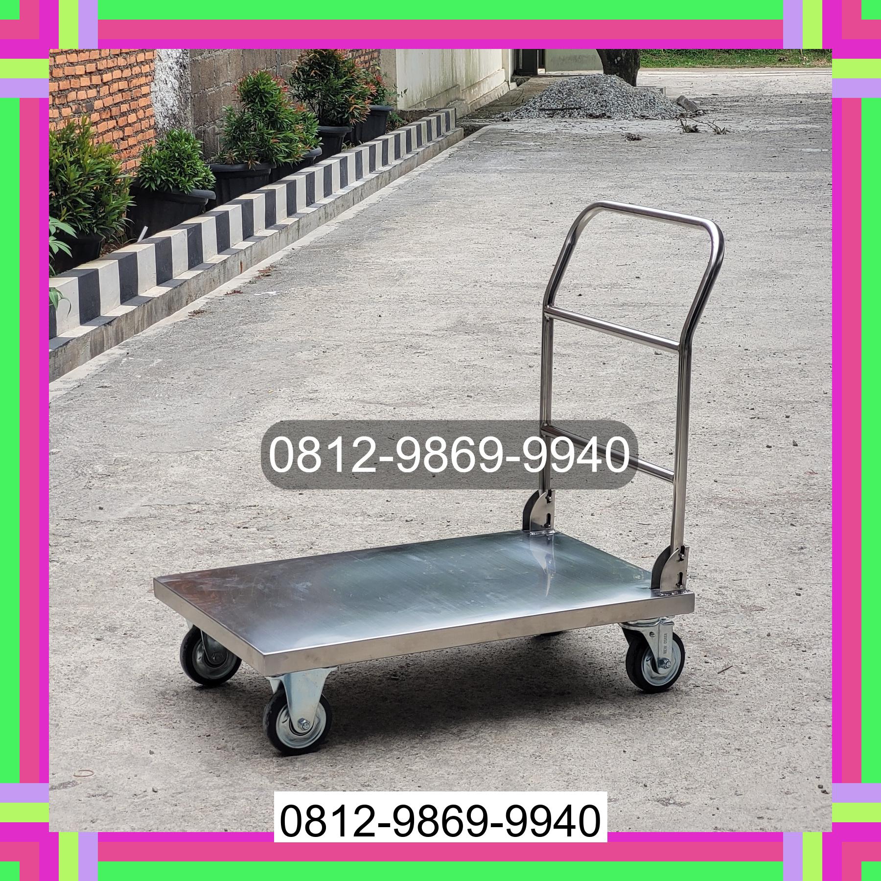0812-9869-9940 Terlaris, Jual Handtruck Hand Truck 500 kgg & 300 kg | Troli Barang | Troli lipat | Troli angkut Karang Dapo