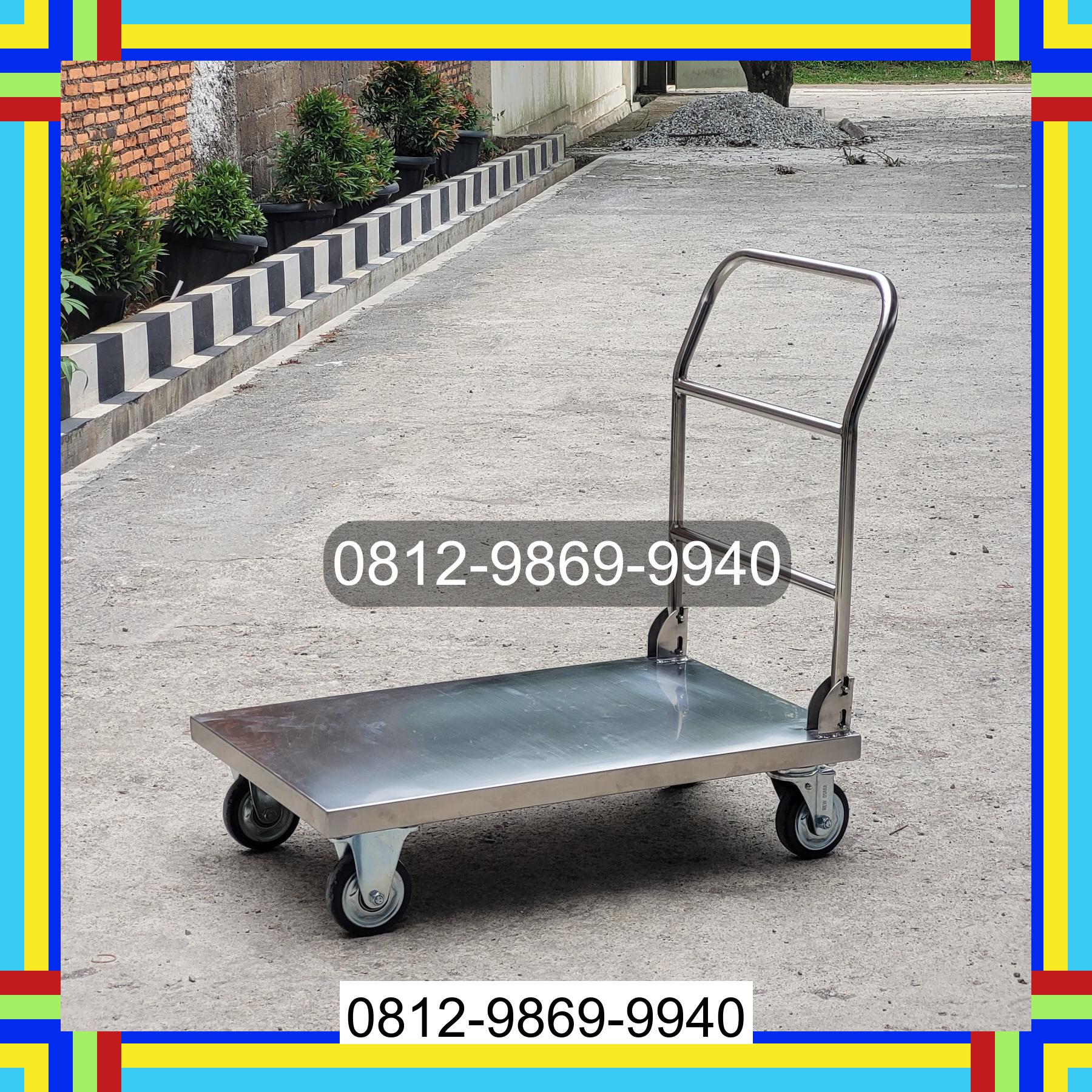 0812-9869-9940 Terlaris, Jual Handtruck Hand Truck 500 kgg & 300 kg | Troli Barang | Troli lipat | Troli angkut Lapang