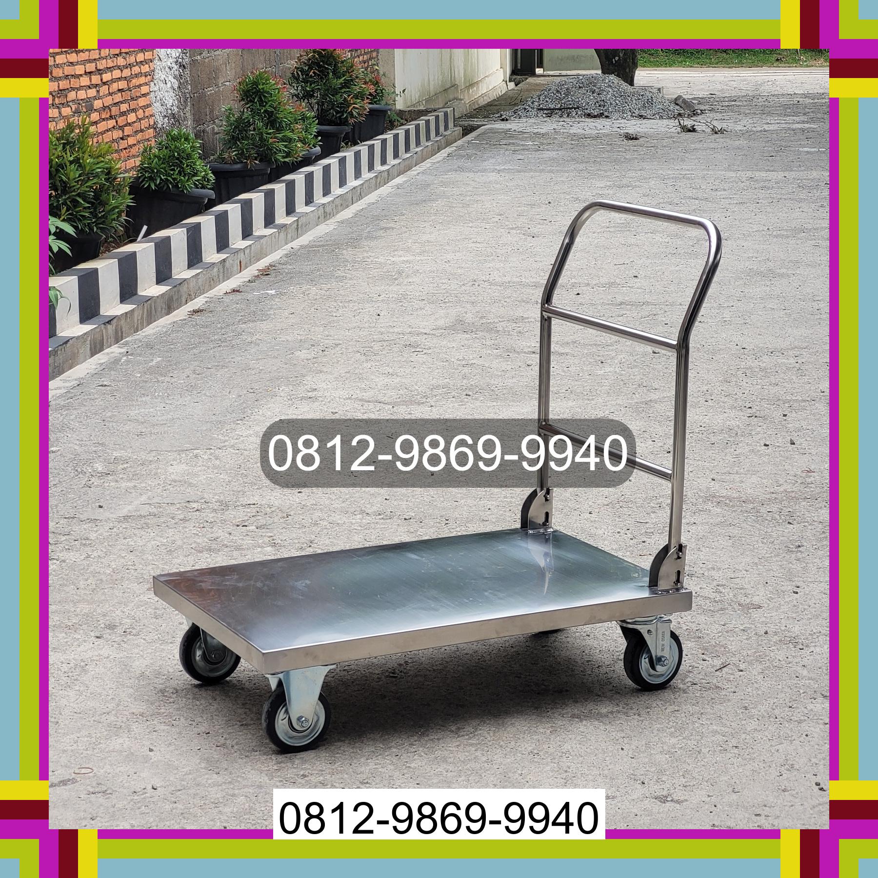 0812-9869-9940 Terlaris, Jual Handtruck Hand Truck 500 kgg & 300 kg | Troli Barang | Troli lipat | Troli angkut Lingga Bayu