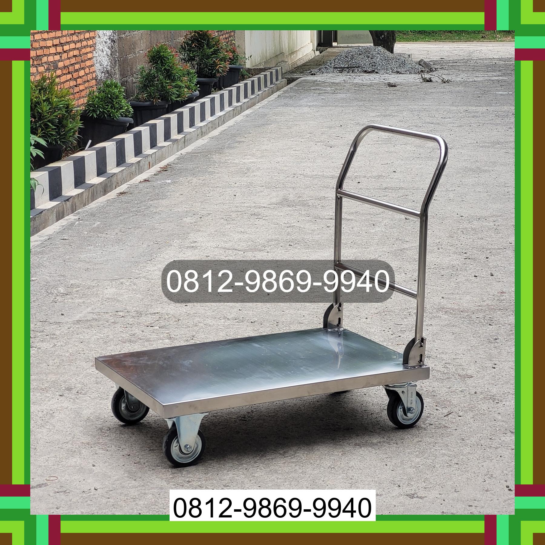 0812-9869-9940 Terlaris, Jual Handtruck Hand Truck 500 kgg & 300 kg | Troli Barang | Troli lipat | Troli angkut Maiwa