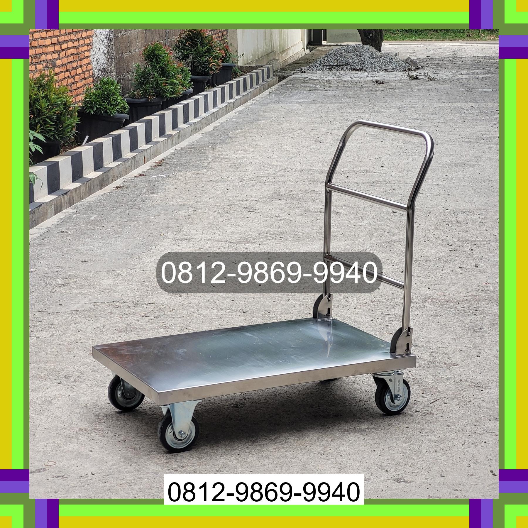 0812-9869-9940 Terlaris, Jual Handtruck Hand Truck 500 kgg & 300 kg | Troli Barang | Troli lipat | Troli angkut Mappi