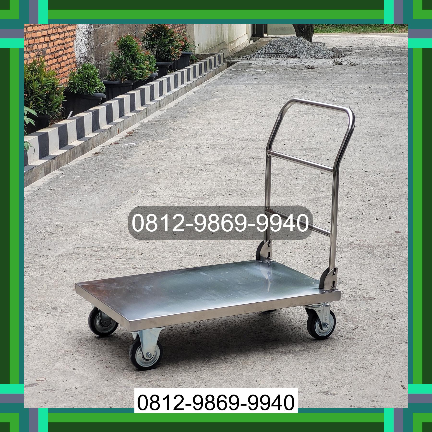 0812-9869-9940 Terlaris, Jual Handtruck Hand Truck 500 kgg & 300 kg | Troli Barang | Troli lipat | Troli angkut Minahasa Tenggara