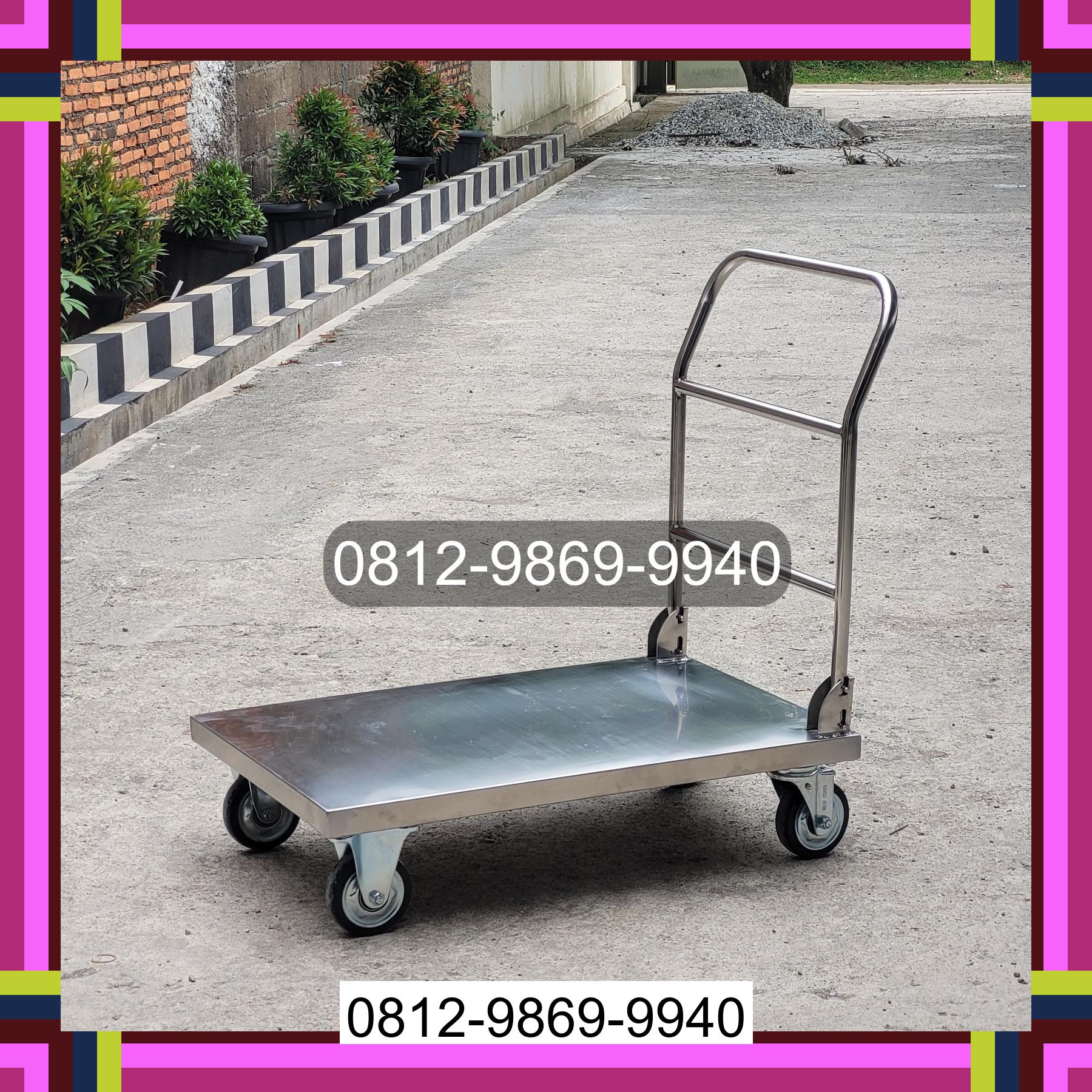 0812-9869-9940 Terlaris, Jual Handtruck Hand Truck 500 kgg & 300 kg | Troli Barang | Troli lipat | Troli angkut Muara Sipongi