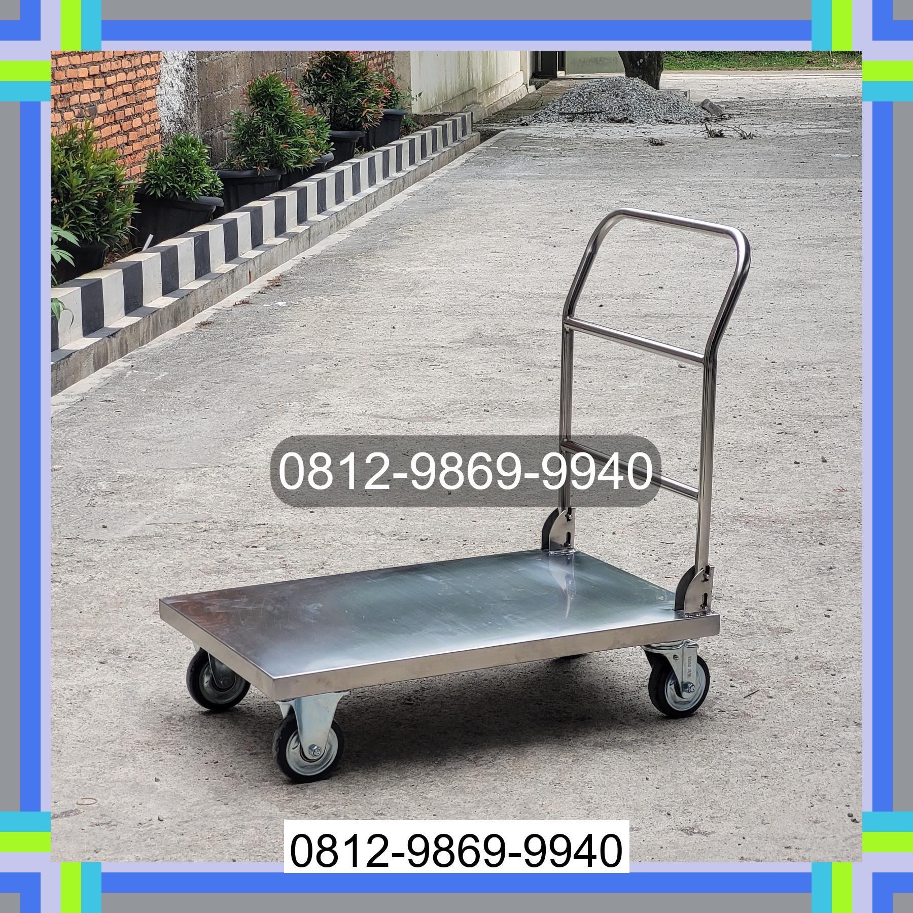0812-9869-9940 Terlaris, Jual Handtruck Hand Truck 500 kgg & 300 kg | Troli Barang | Troli lipat | Troli angkut Ngaglik