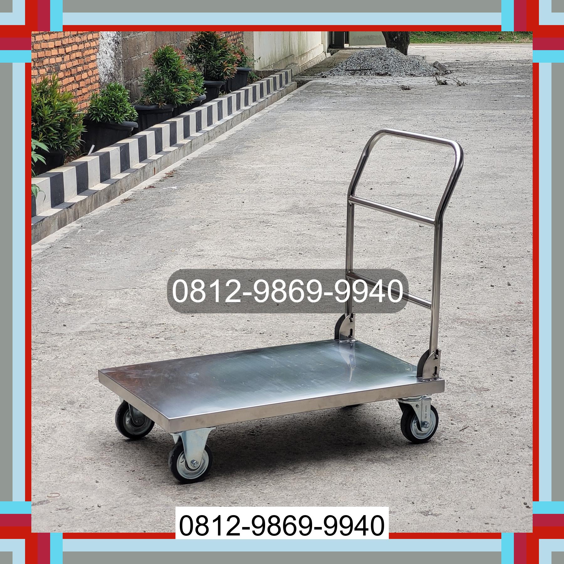 0812-9869-9940 Terlaris, Jual Handtruck Hand Truck 500 kgg & 300 kg | Troli Barang | Troli lipat | Troli angkut Nisam