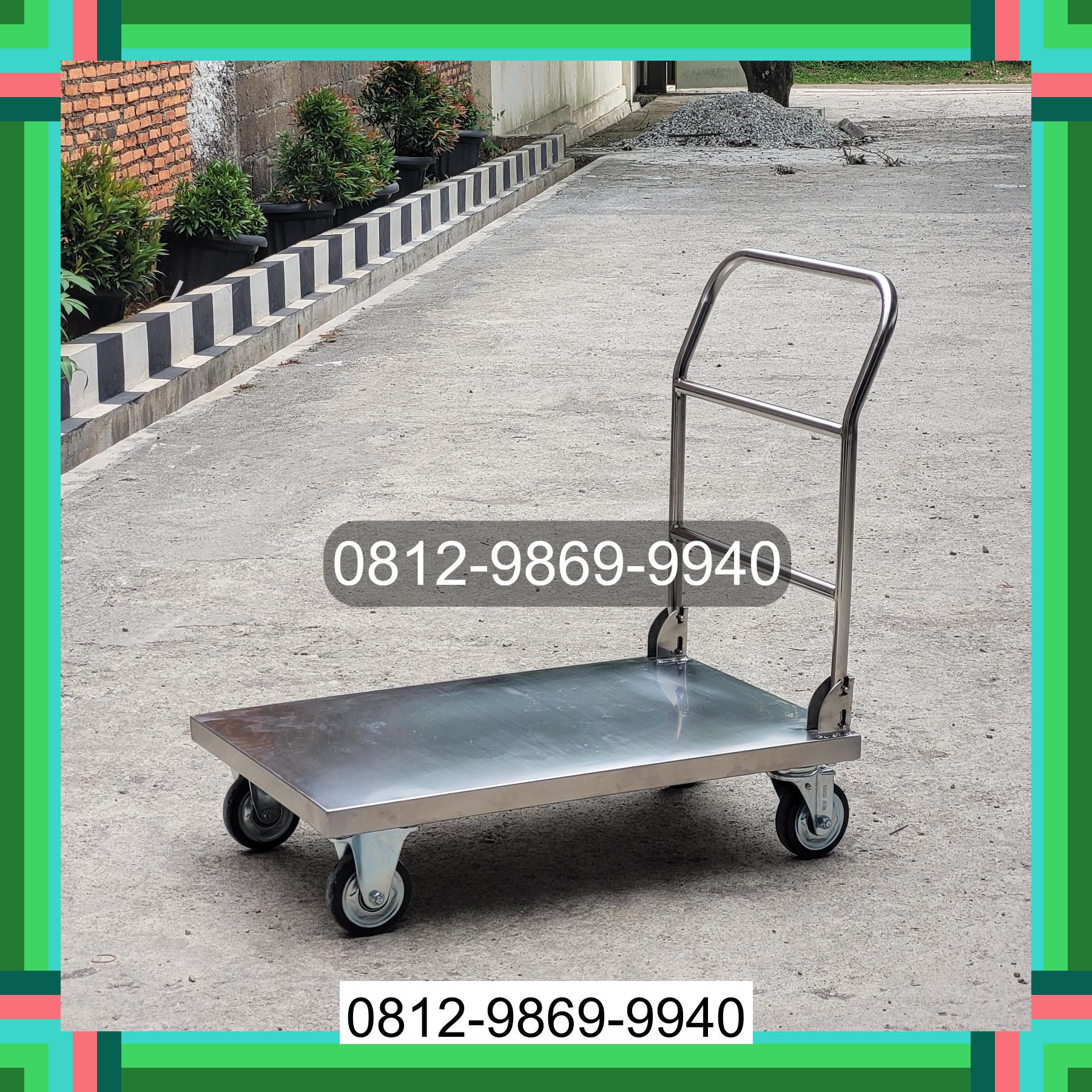 0812-9869-9940 Terlaris, Jual Handtruck Hand Truck 500 kgg & 300 kg | Troli Barang | Troli lipat | Troli angkut Pakisaji