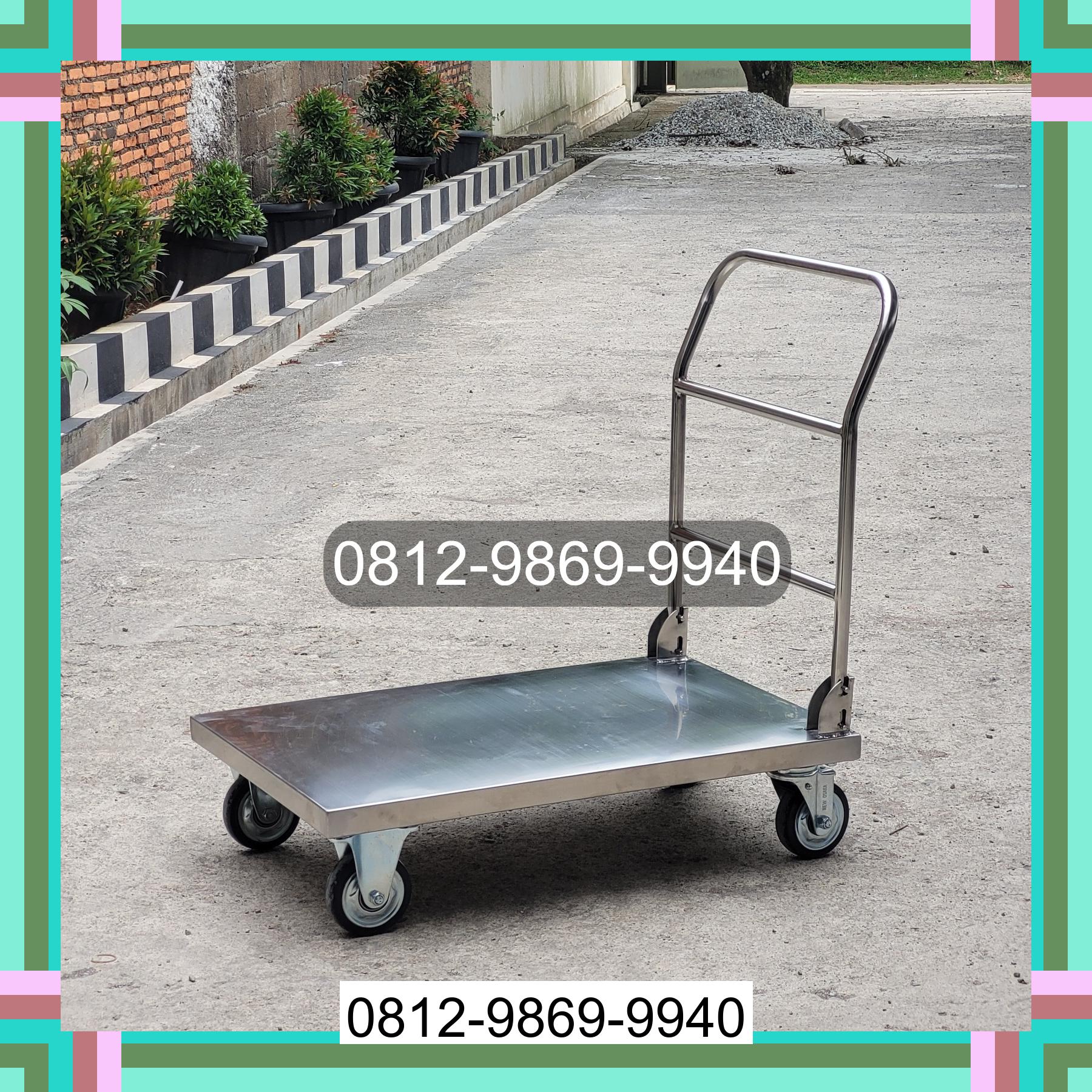 0812-9869-9940 Terlaris, Jual Handtruck Hand Truck 500 kgg & 300 kg | Troli Barang | Troli lipat | Troli angkut Panai Tengah
