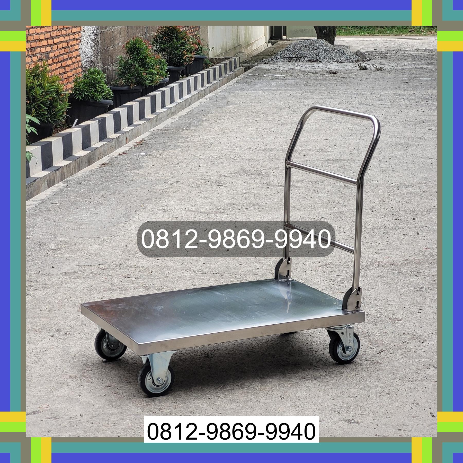 0812-9869-9940 Terlaris, Jual Handtruck Hand Truck 500 kgg & 300 kg | Troli Barang | Troli lipat | Troli angkut Panei
