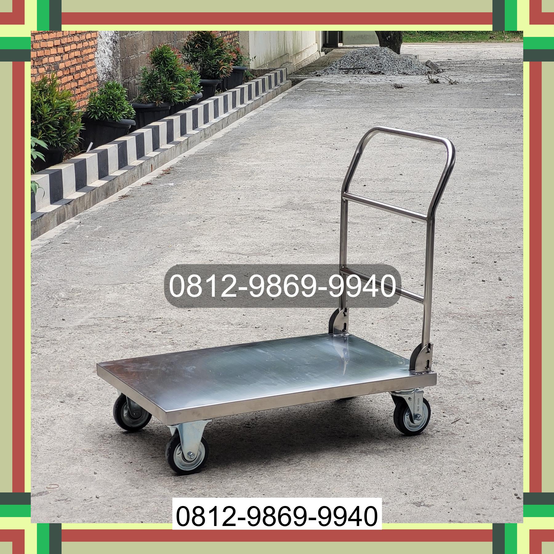 0812-9869-9940 Terlaris, Jual Handtruck Hand Truck 500 kgg & 300 kg | Troli Barang | Troli lipat | Troli angkut Pematang Silimahuta