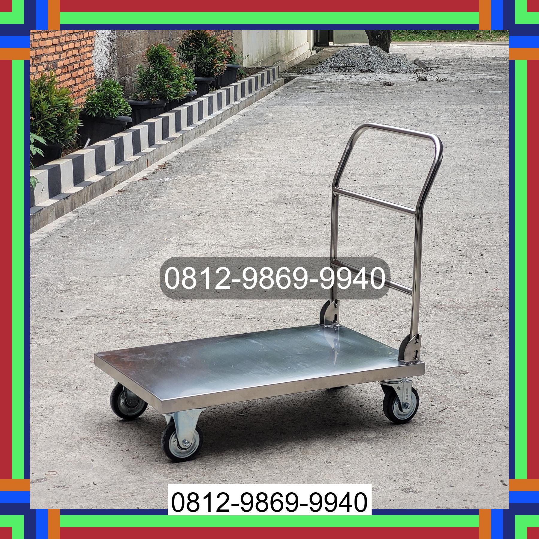0812-9869-9940 Terlaris, Jual Handtruck Hand Truck 500 kgg & 300 kg | Troli Barang | Troli lipat | Troli angkut Pidie Jaya