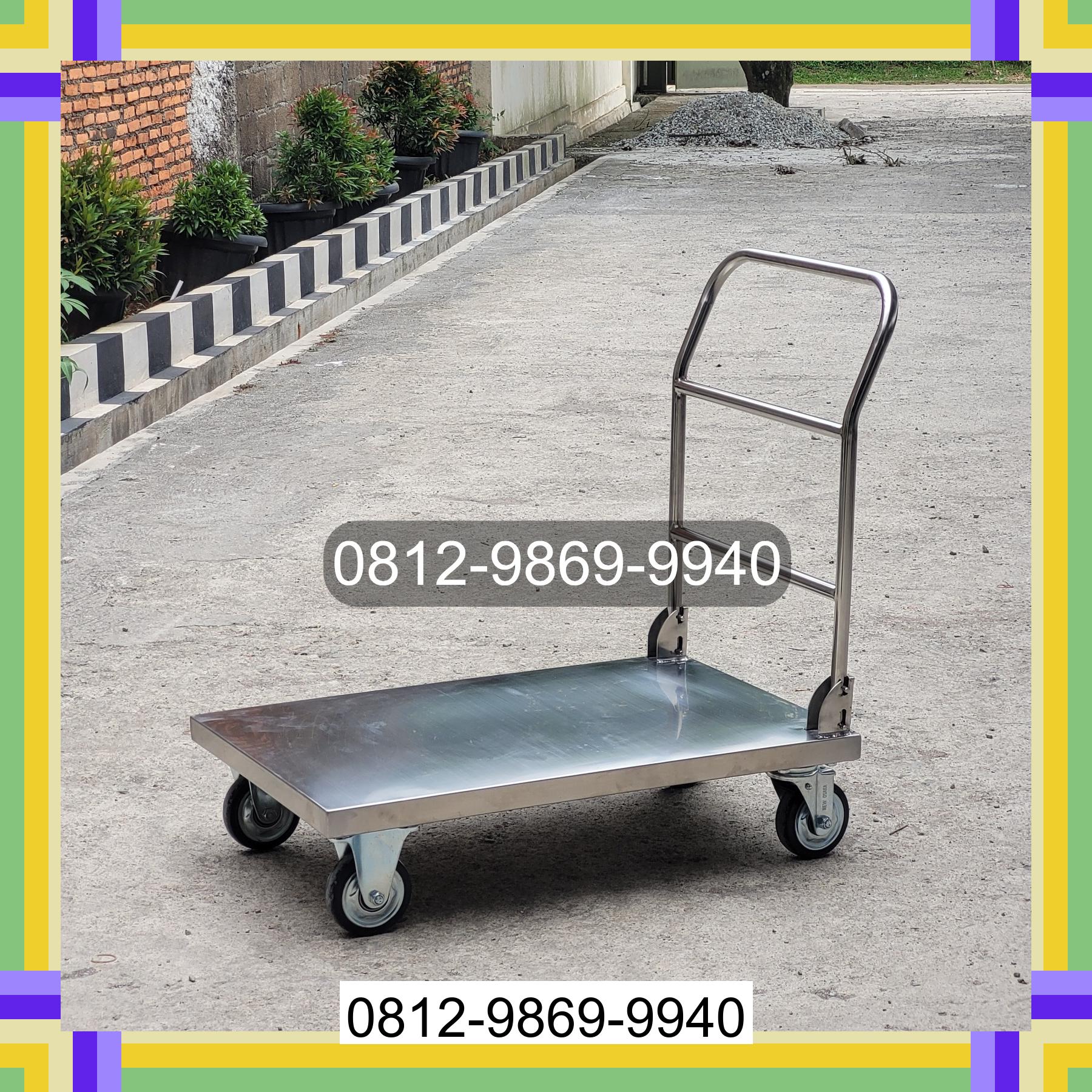 0812-9869-9940 Terlaris, Jual Handtruck Hand Truck 500 kgg & 300 kg | Troli Barang | Troli lipat | Troli angkut Polewali Mandar