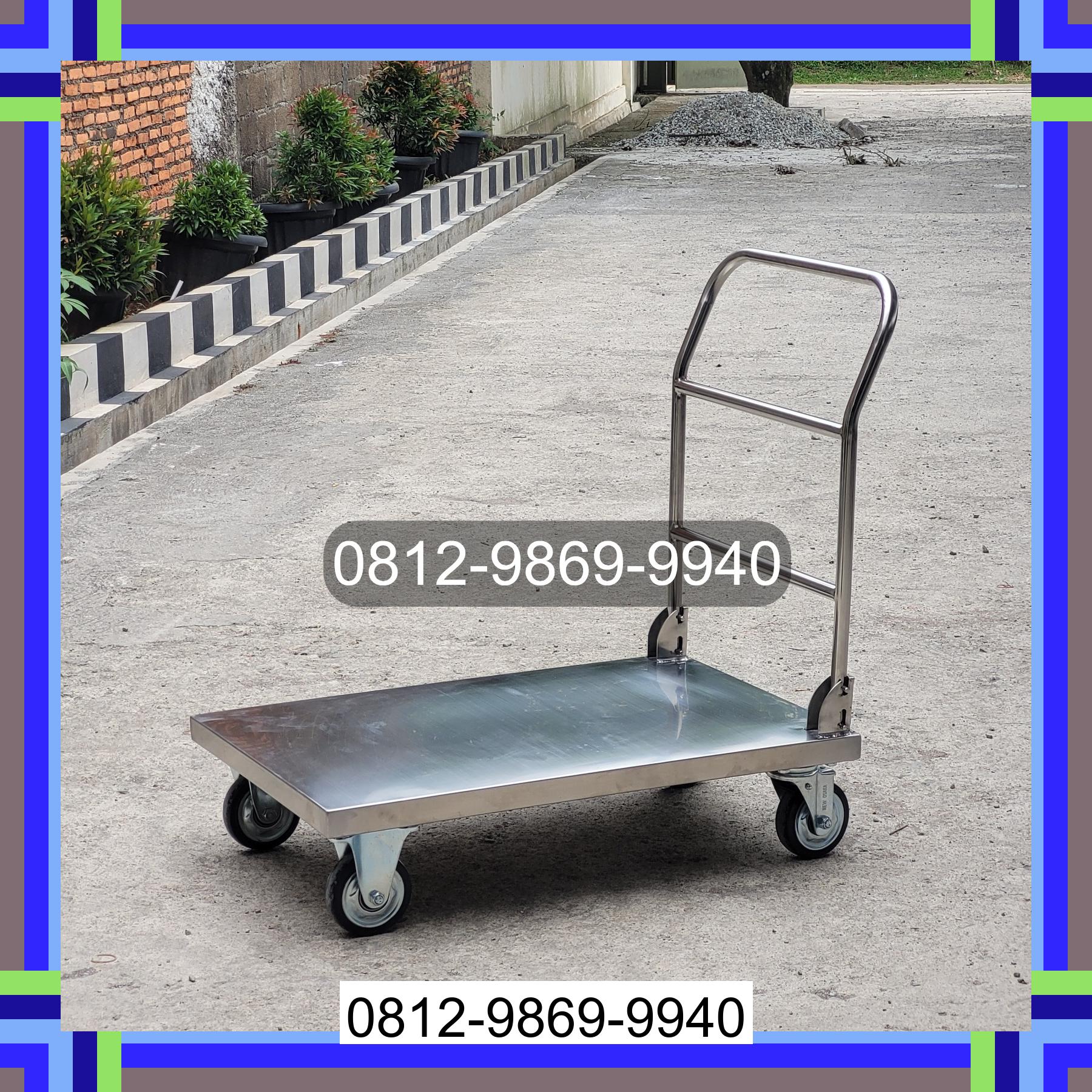 0812-9869-9940 Terlaris, Jual Handtruck Hand Truck 500 kgg & 300 kg | Troli Barang | Troli lipat | Troli angkut Pollung