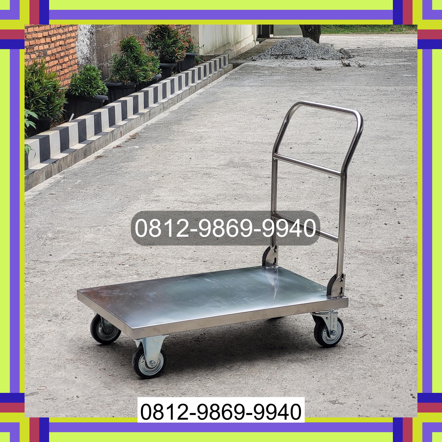 0812-9869-9940 Terlaris, Jual Handtruck Hand Truck 500 kgg & 300 kg | Troli Barang | Troli lipat | Troli angkut Poom