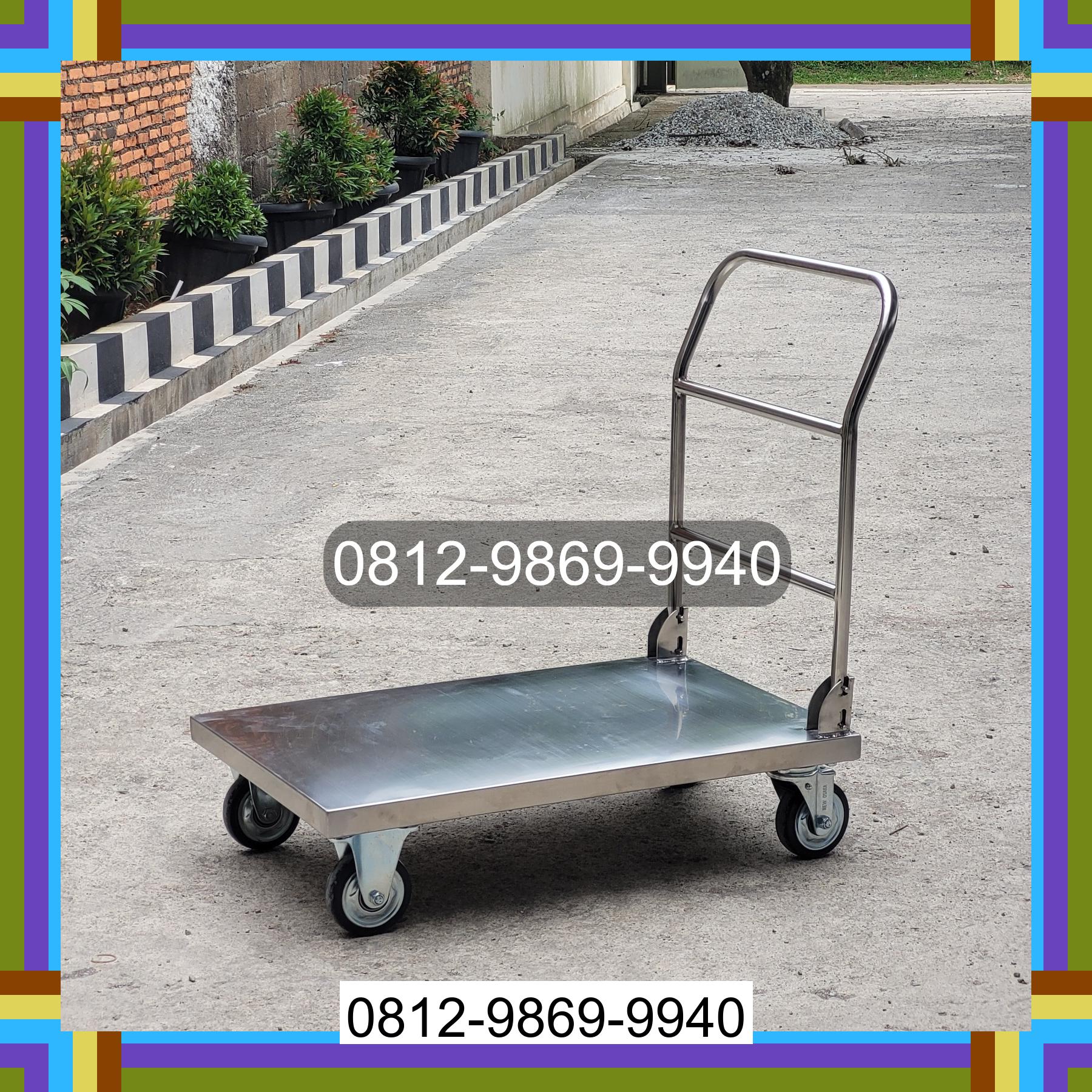 0812-9869-9940 Terlaris, Jual Handtruck Hand Truck 500 kgg & 300 kg | Troli Barang | Troli lipat | Troli angkut Remboken