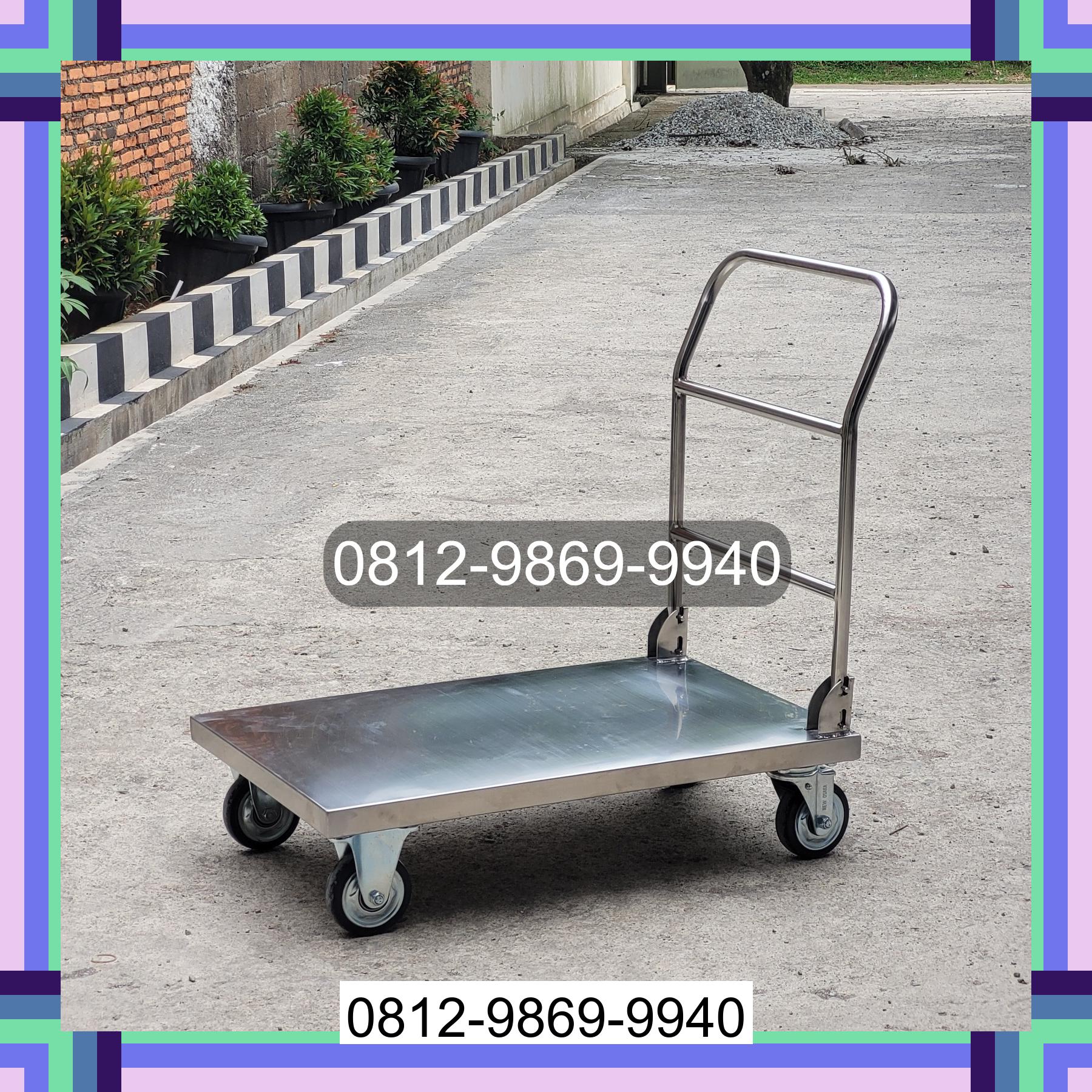 0812-9869-9940 Terlaris, Jual Handtruck Hand Truck 500 kgg & 300 kg | Troli Barang | Troli lipat | Troli angkut Siabu