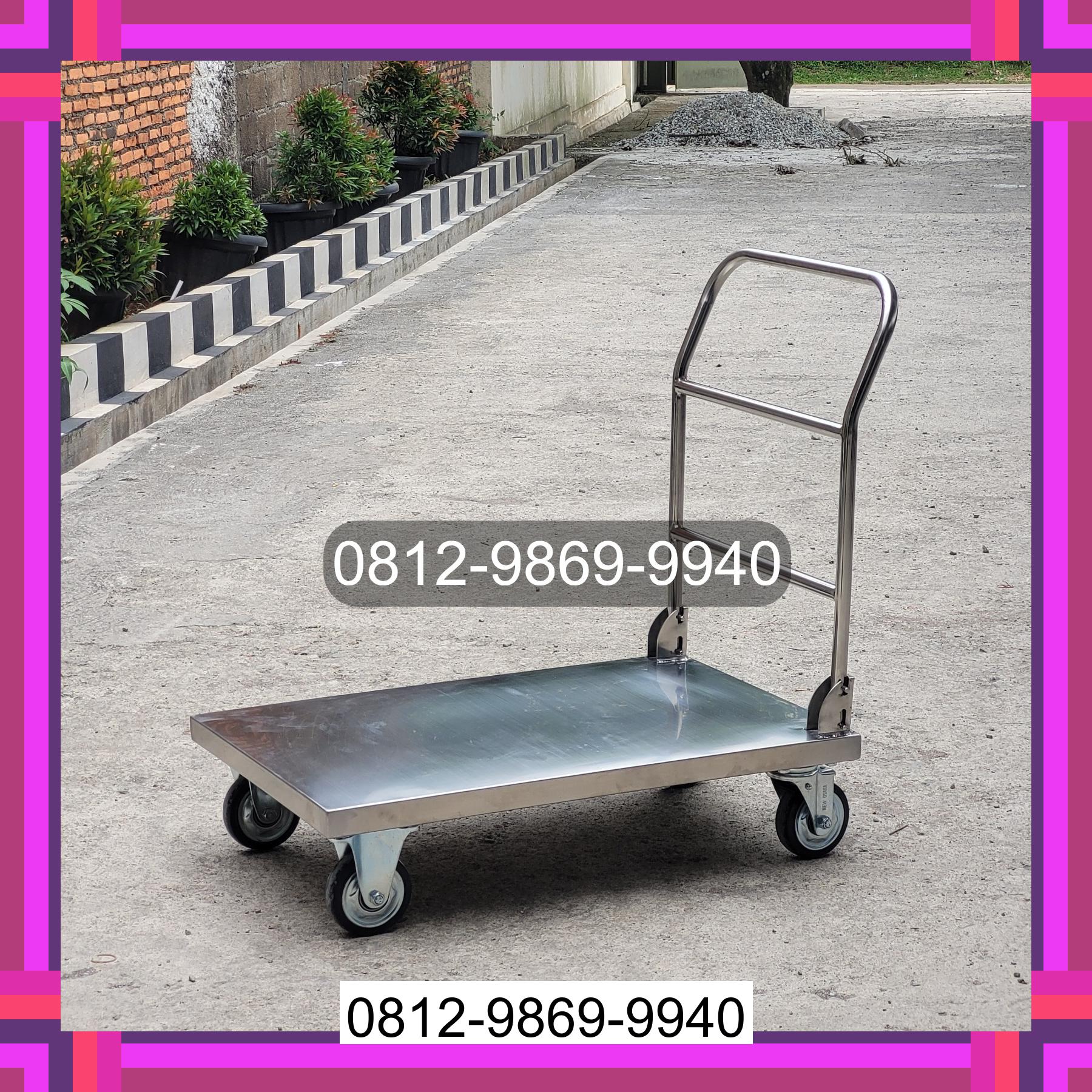 0812-9869-9940 Terlaris, Jual Handtruck Hand Truck 500 kgg & 300 kg | Troli Barang | Troli lipat | Troli angkut Sibolga Utara