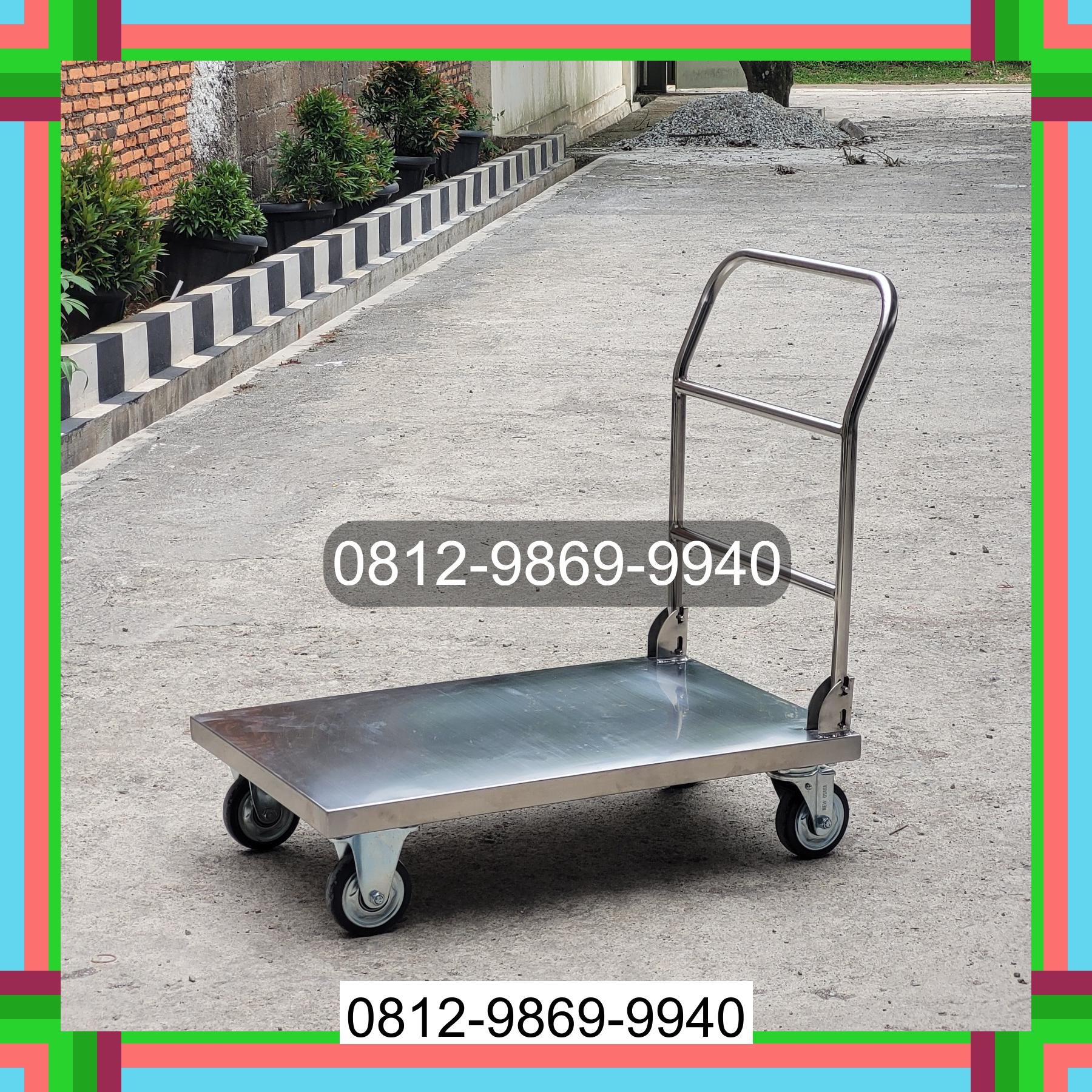 0812-9869-9940 Terlaris, Jual Handtruck Hand Truck 500 kgg & 300 kg | Troli Barang | Troli lipat | Troli angkut Silangkitang