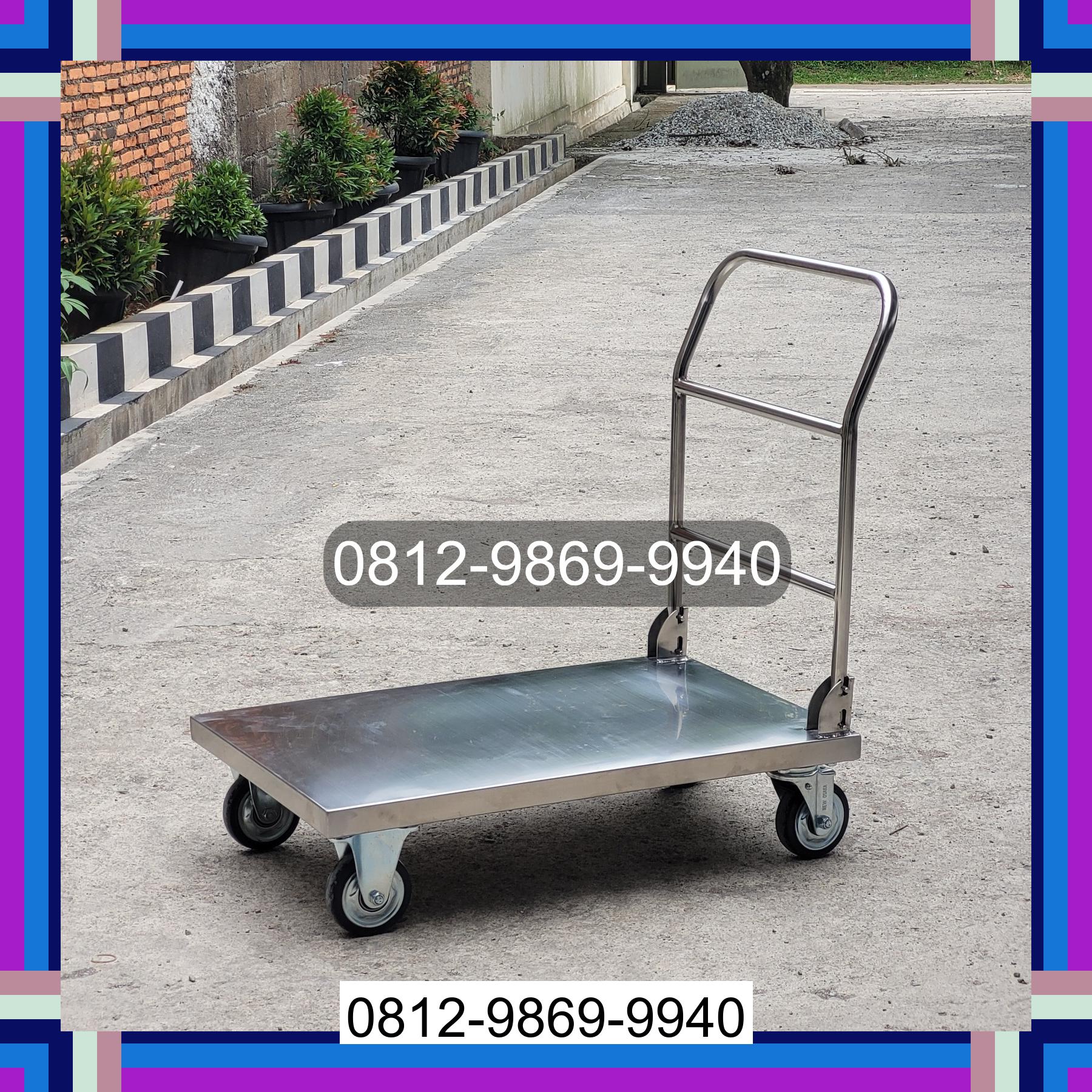 0812-9869-9940 Terlaris, Jual Handtruck Hand Truck 500 kgg & 300 kg | Troli Barang | Troli lipat | Troli angkut Silima Pungga-Pungga