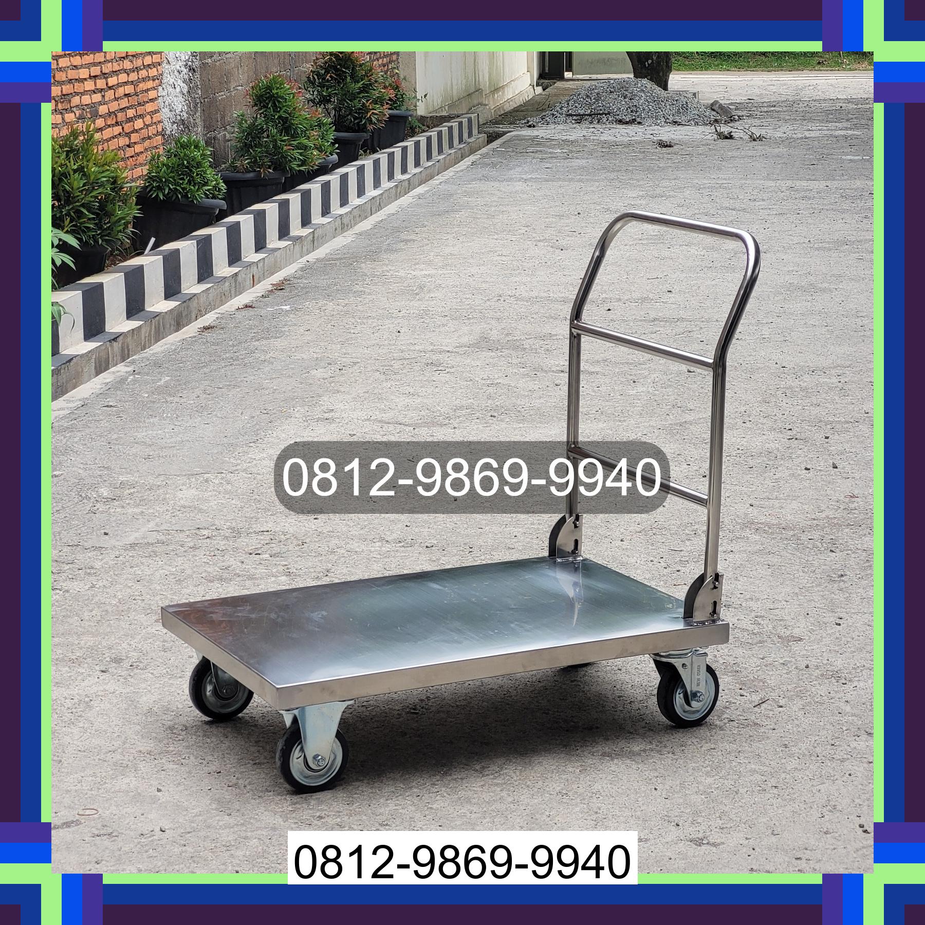 0812-9869-9940 Terlaris, Jual Handtruck Hand Truck 500 kgg & 300 kg | Troli Barang | Troli lipat | Troli angkut Sirandorung