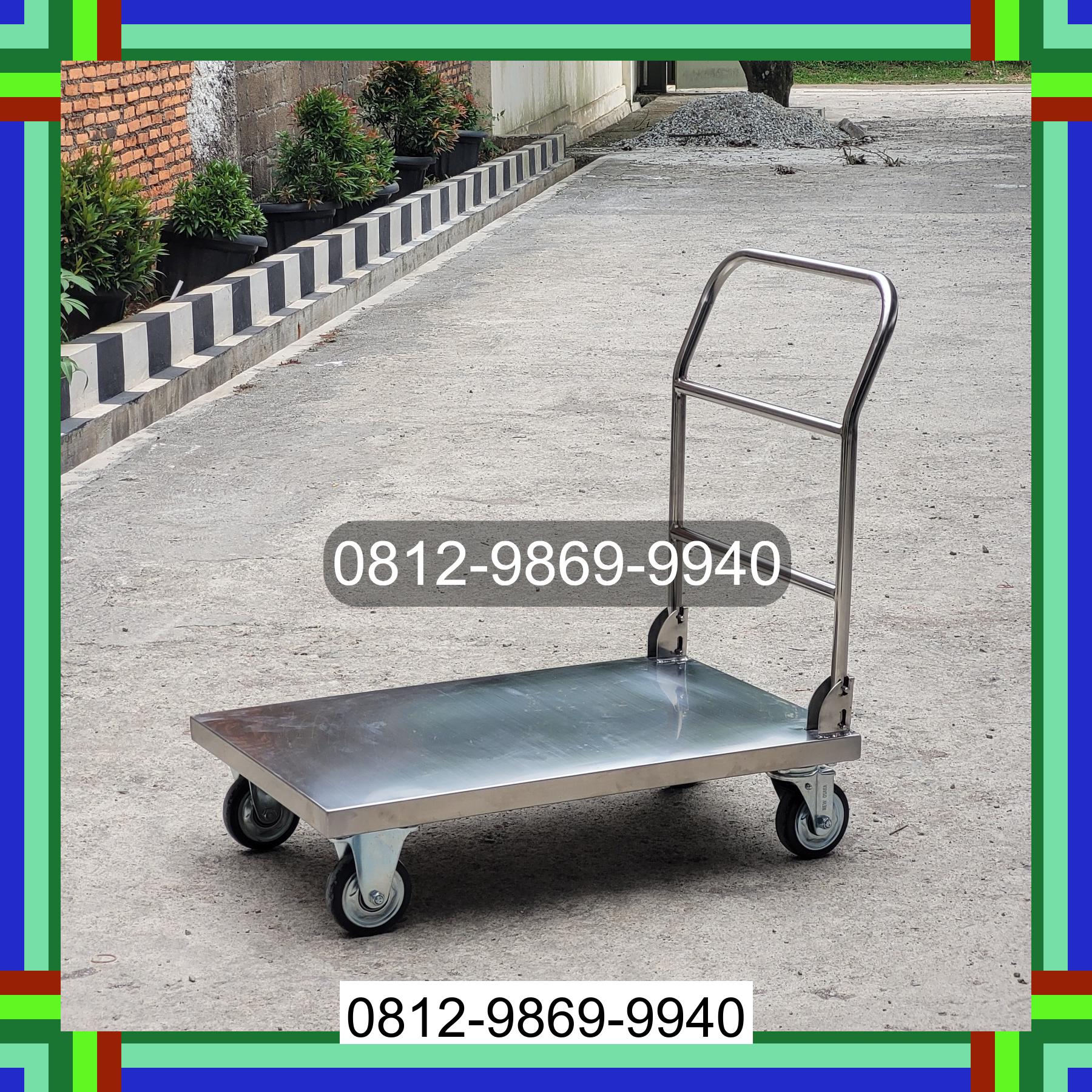 0812-9869-9940 Terlaris, Jual Handtruck Hand Truck 500 kgg & 300 kg | Troli Barang | Troli lipat | Troli angkut Sosopan
