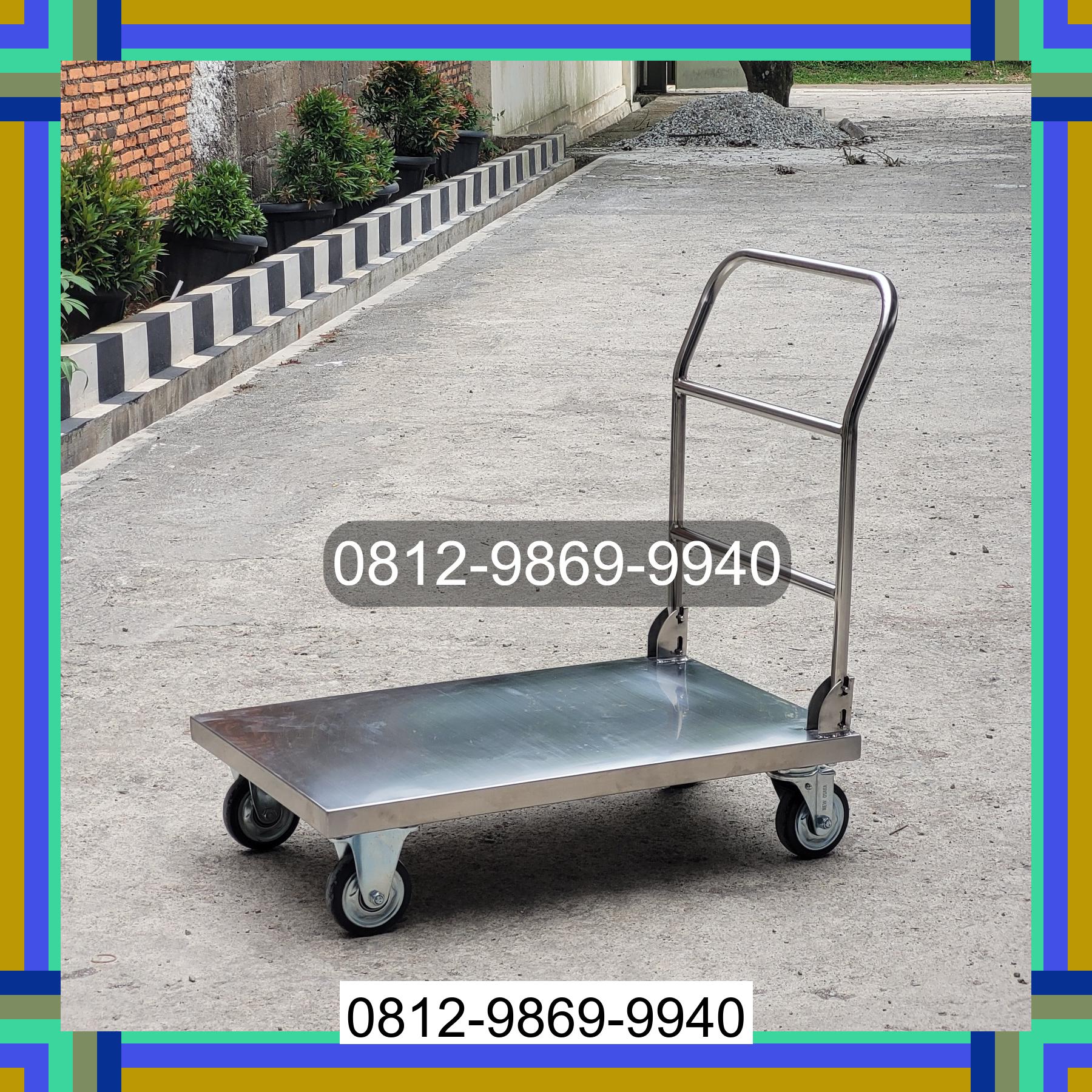 0812-9869-9940 Terlaris, Jual Handtruck Hand Truck 500 kgg & 300 kg | Troli Barang | Troli lipat | Troli angkut Sungai Lilin
