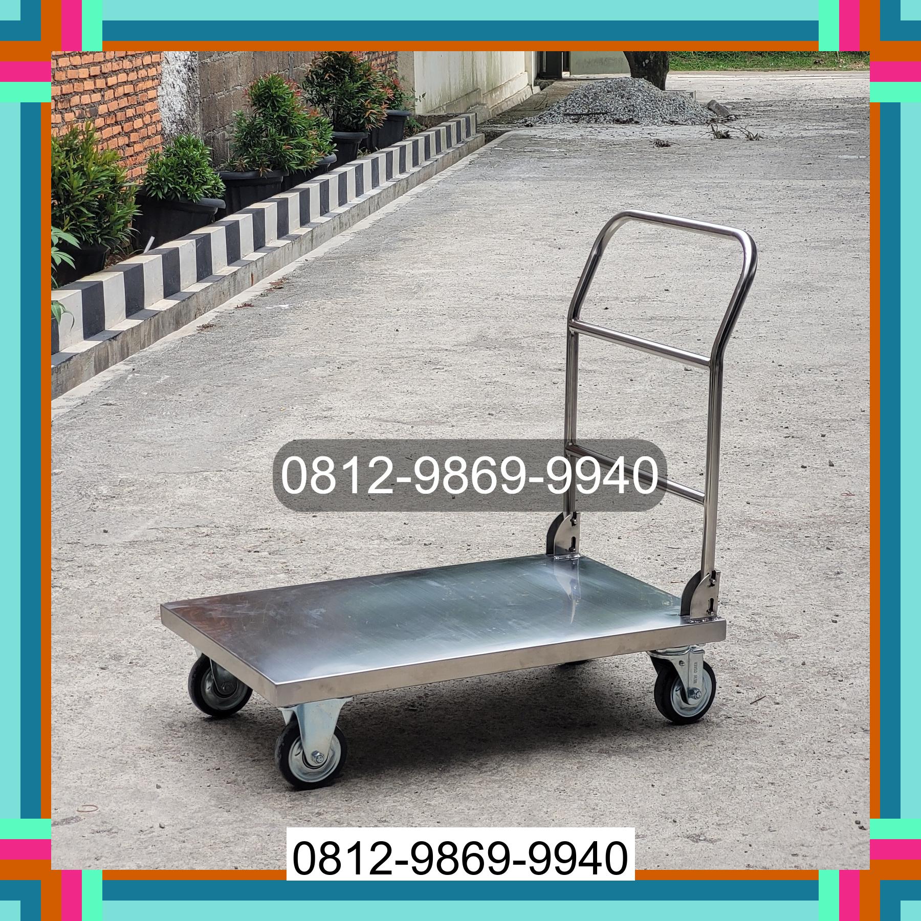 0812-9869-9940 Terlaris, Jual Handtruck Hand Truck 500 kgg & 300 kg | Troli Barang | Troli lipat | Troli angkut Tapak Tuan