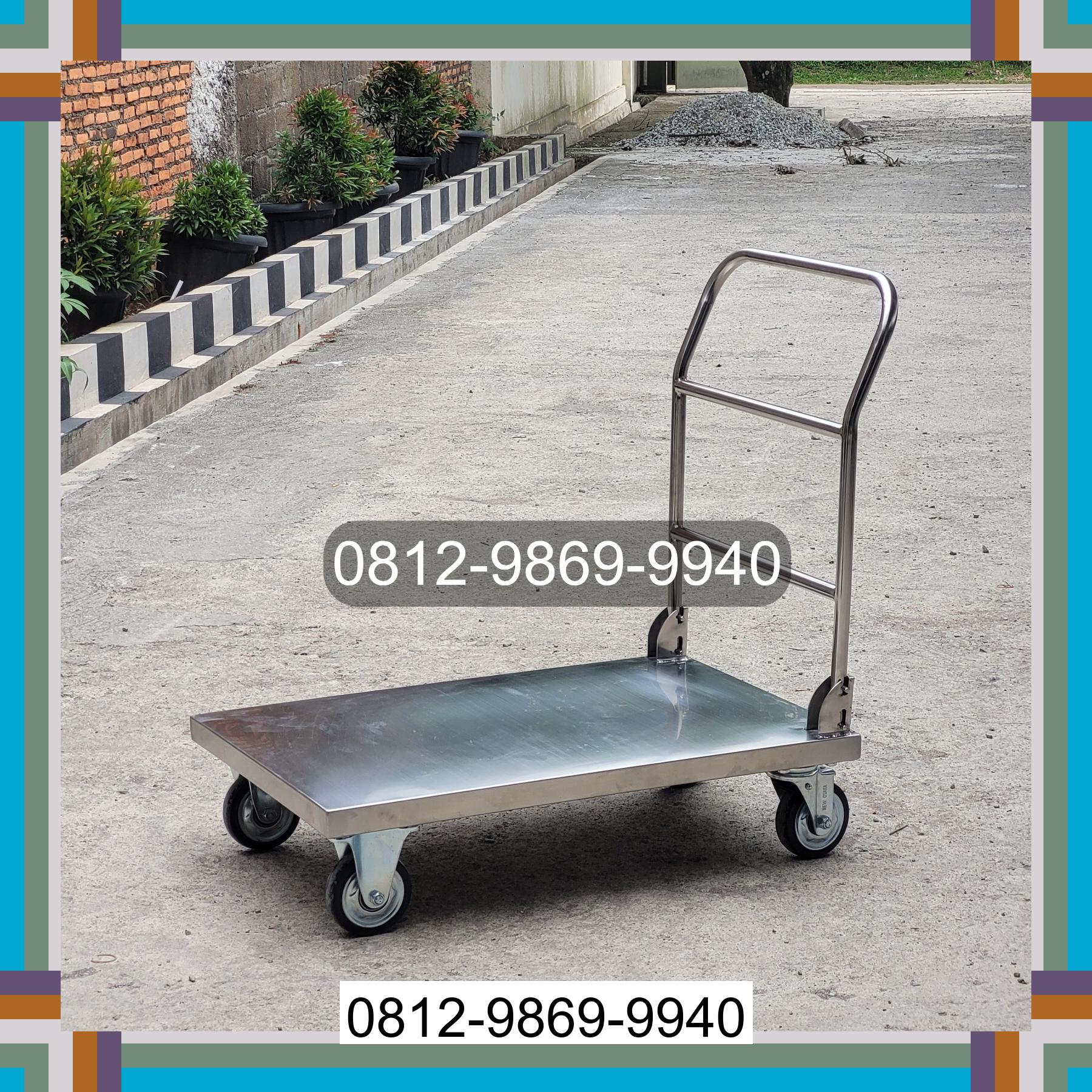 0812-9869-9940 Terlaris, Jual Handtruck Hand Truck 500 kgg & 300 kg | Troli Barang | Troli lipat | Troli angkut Uluan