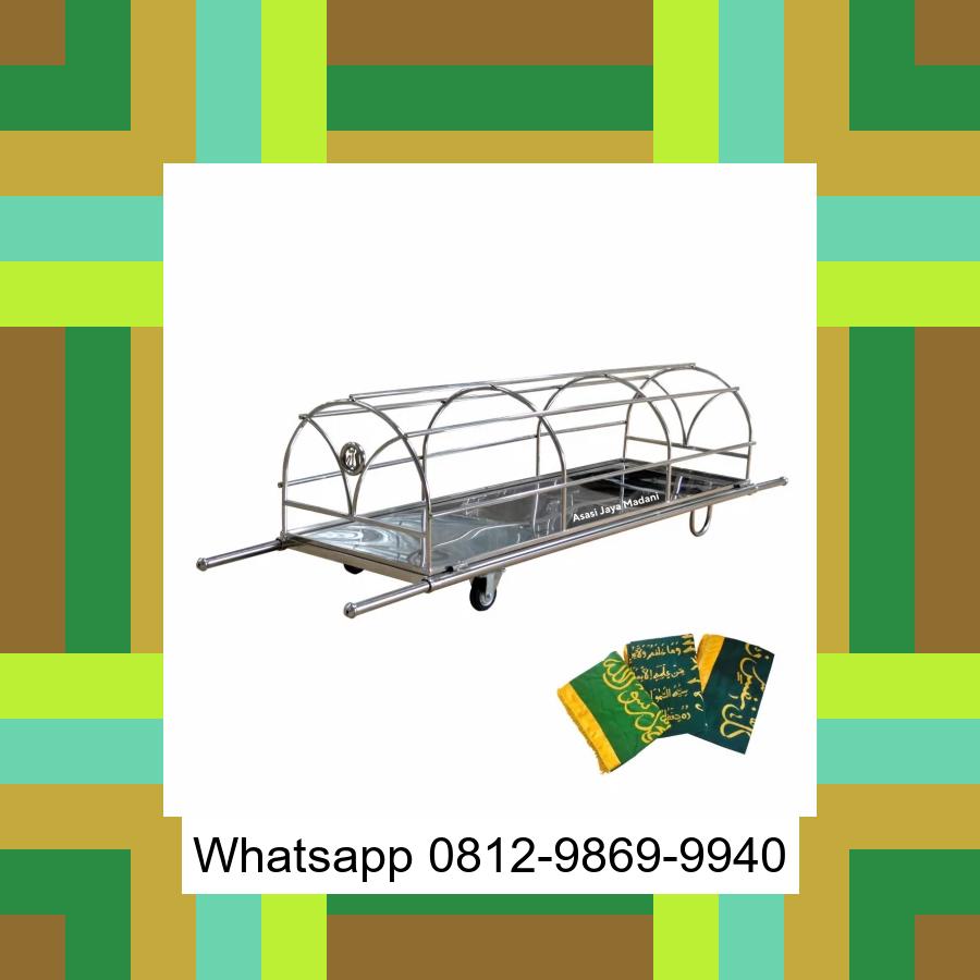 0812-9869-9940 Terlaris, Jual Keranda Mayat / Keranda Jenazah / Kurung batang stainless Banjar