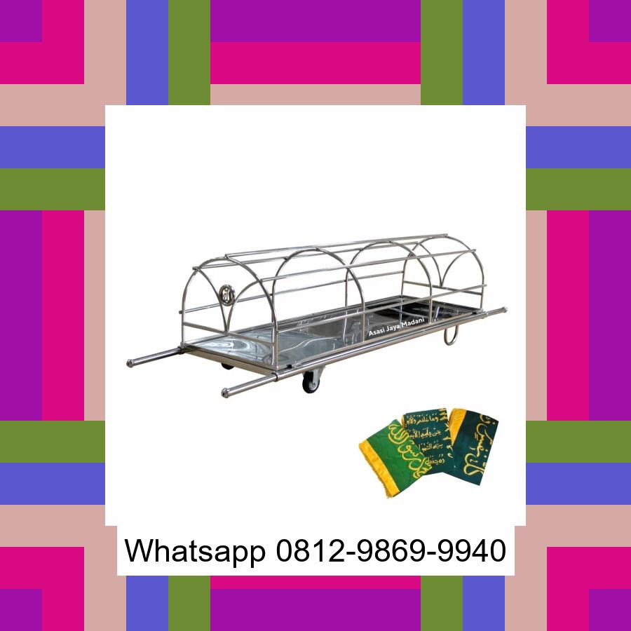 0812-9869-9940 Terlaris, Jual Keranda Mayat / Keranda Jenazah / Kurung batang stainless Banjarnegara