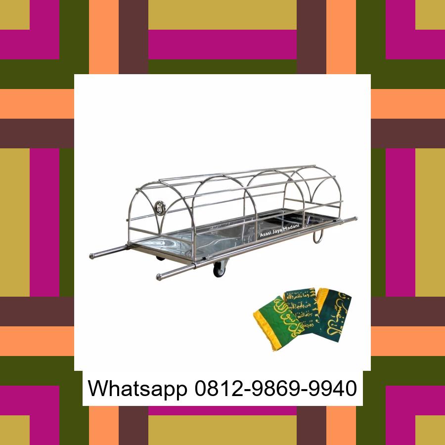 0812-9869-9940 Terlaris, Jual Keranda Mayat / Keranda Jenazah / Kurung batang stainless Lamongan