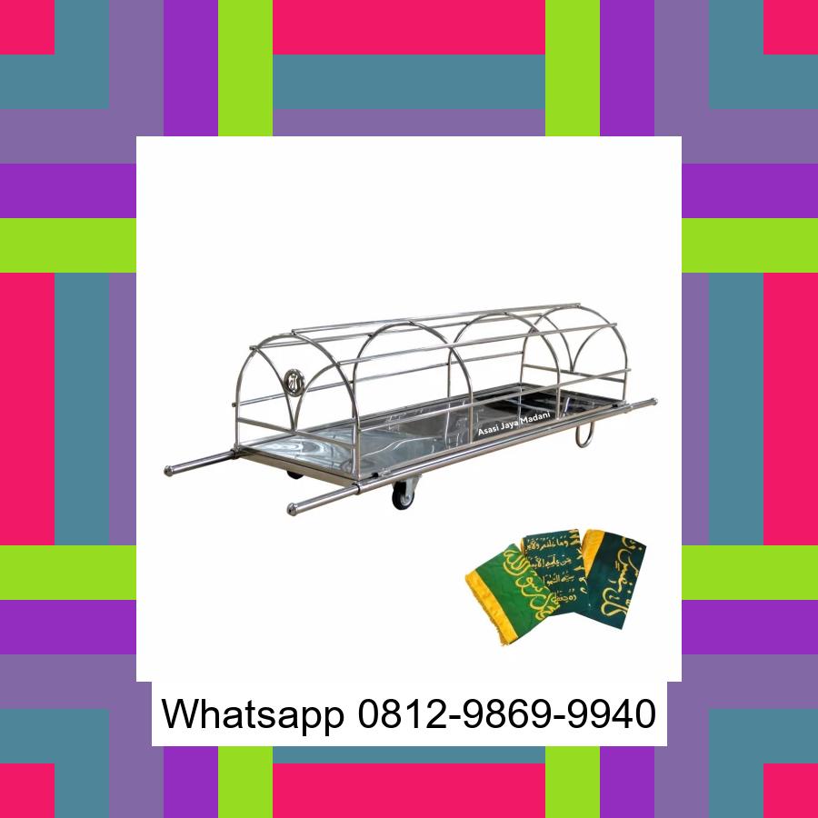 0812-9869-9940 Terlaris, Jual Keranda Mayat / Keranda Jenazah / Kurung batang stainless Lumajang