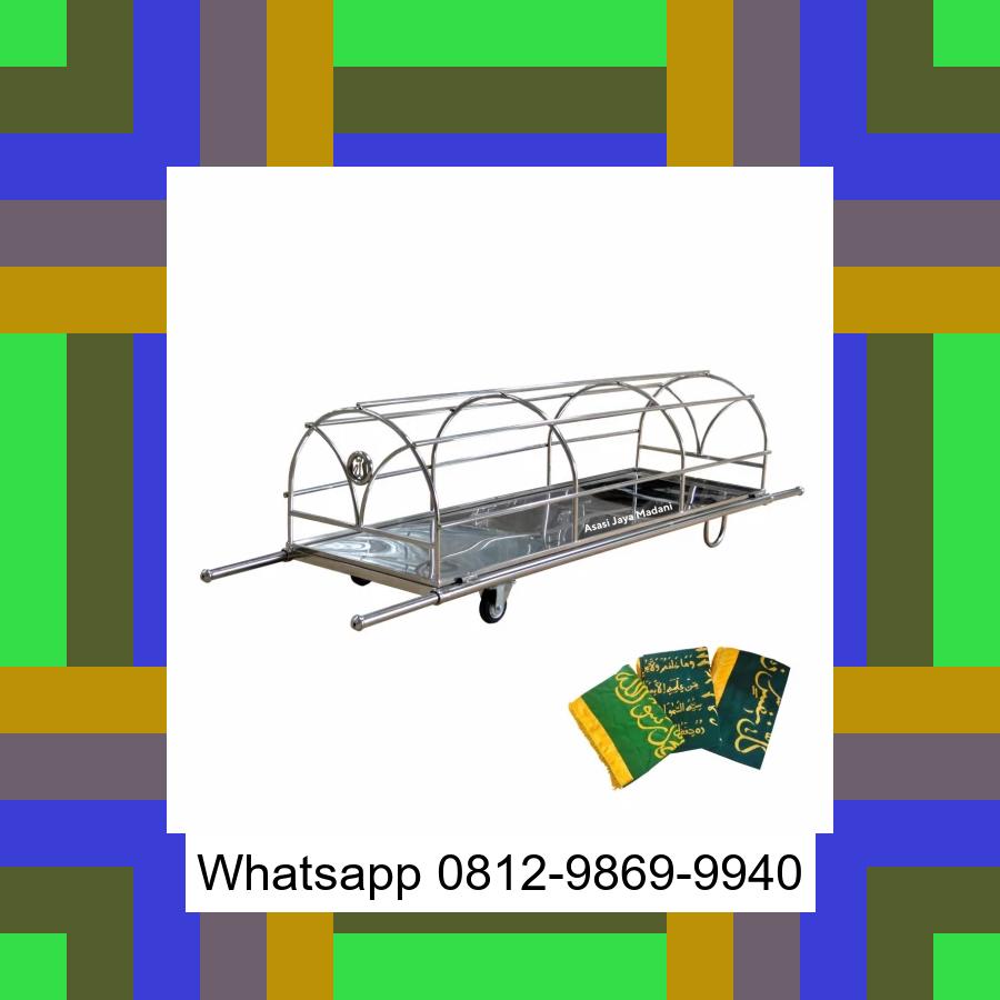 0812-9869-9940 Terlaris, Jual Keranda Mayat / Keranda Jenazah / Kurung batang stainless Pubian
