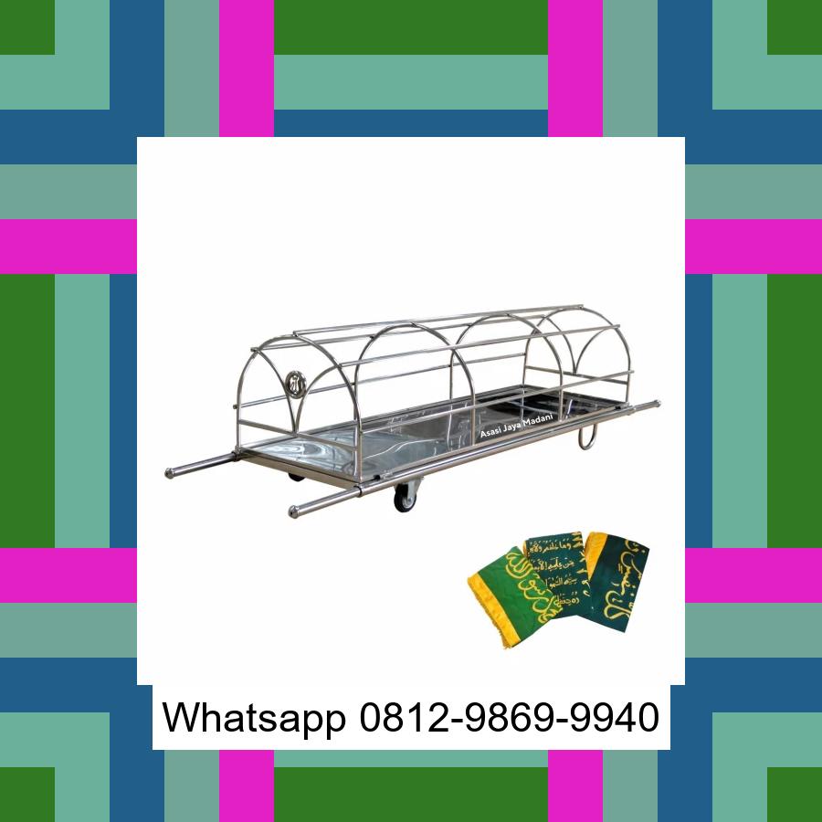 0812-9869-9940 Terlaris, Jual Keranda Mayat / Keranda Jenazah / Kurung batang stainless Sabang