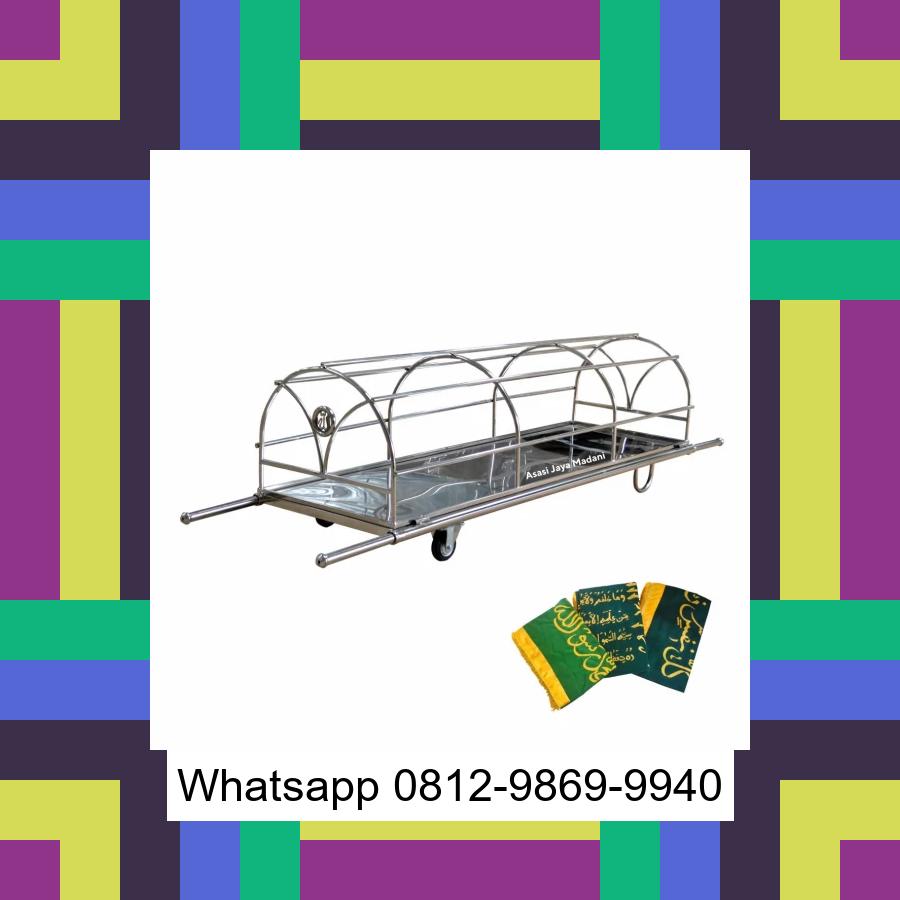 0812-9869-9940 Terlaris, Jual Keranda Mayat / Keranda Jenazah / Kurung batang stainless Salatiga