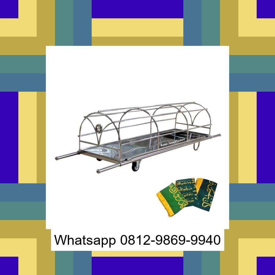 0812-9869-9940 Terlaris, Jual Keranda Mayat / Keranda Jenazah / Kurung batang stainless Sumenep