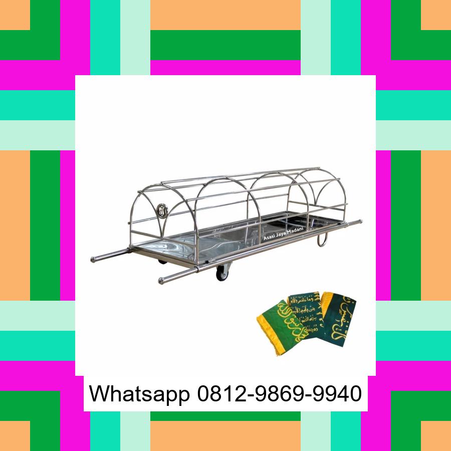 0812-9869-9940 Terlaris, Jual Keranda Mayat / Keranda Jenazah / Kurung batang stainless Tulungagung