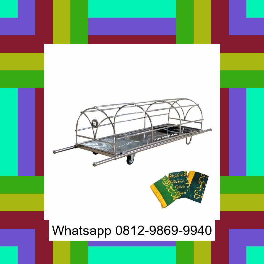 0812-9869-9940 Terlaris, Jual Keranda Mayat / Keranda Jenazah / Kurung batang stainless Wonogiri