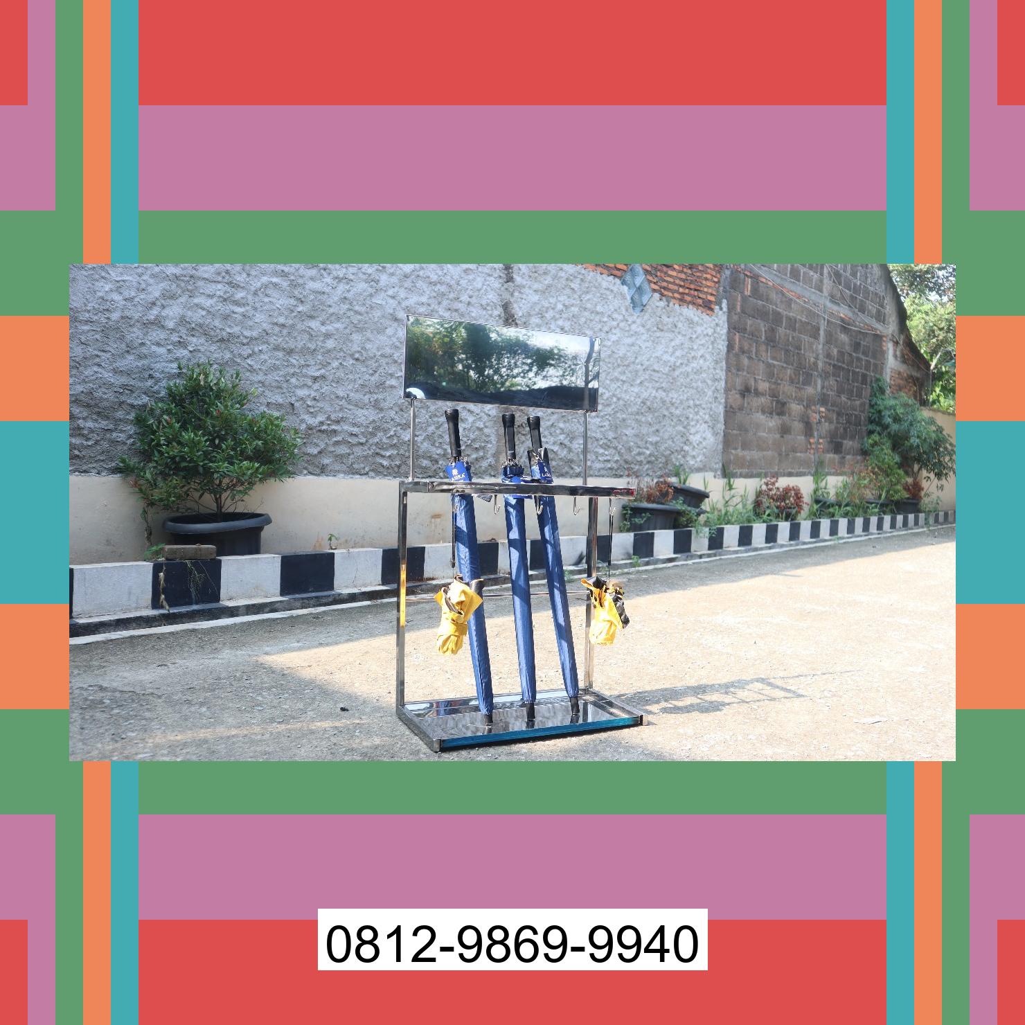 0812-9869-9940 Terlaris, Jual Rak Payung | Tempat Payung | Rak Tempat Stand Payung | Lemari Payung | Promo Launching Buay Madang