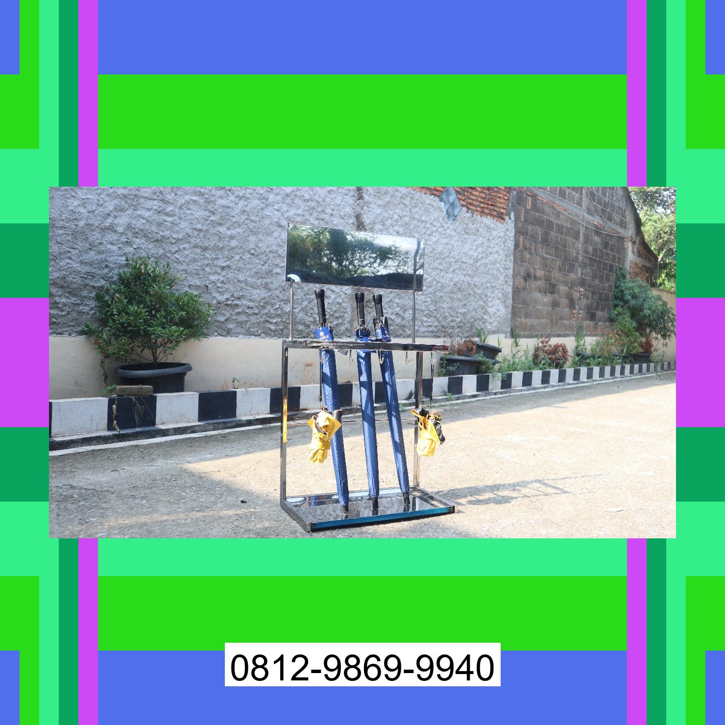 0812-9869-9940 Terlaris, Jual Rak Payung | Tempat Payung | Rak Tempat Stand Payung | Lemari Payung | Promo Launching Gunung Sitember