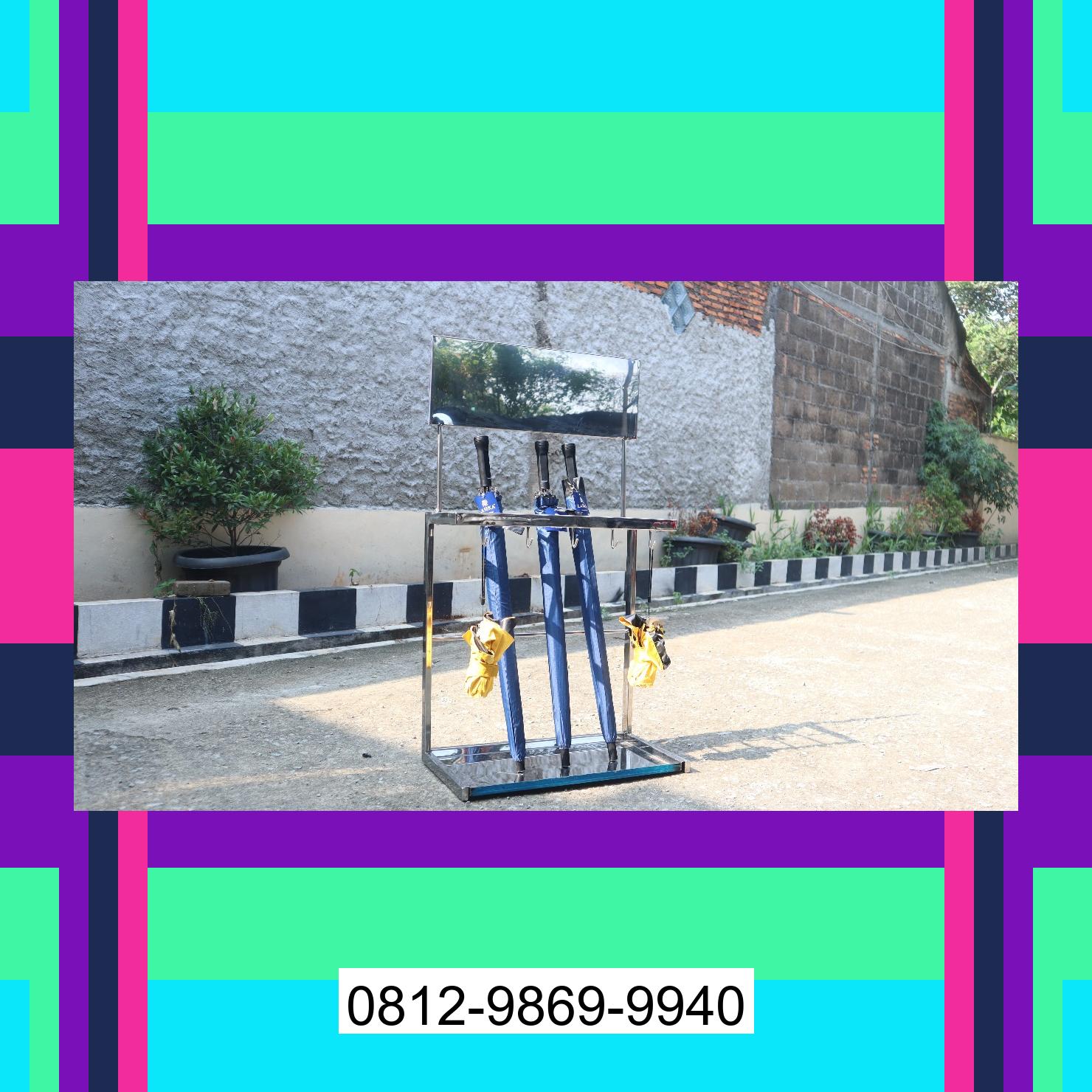 0812-9869-9940 Terlaris, Jual Rak Payung | Tempat Payung | Rak Tempat Stand Payung | Lemari Payung | Promo Launching Jawa Maraja Bah Jambi