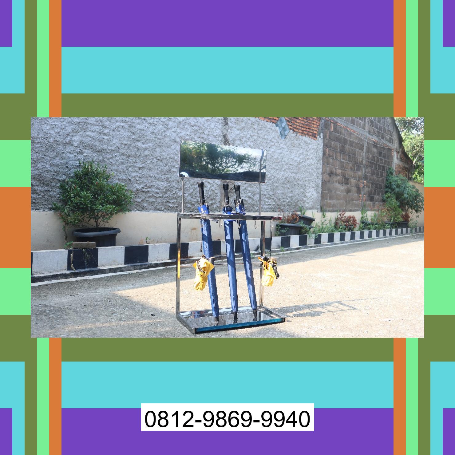 0812-9869-9940 Terlaris, Jual Rak Payung | Tempat Payung | Rak Tempat Stand Payung | Lemari Payung | Promo Launching Kisam Ilir