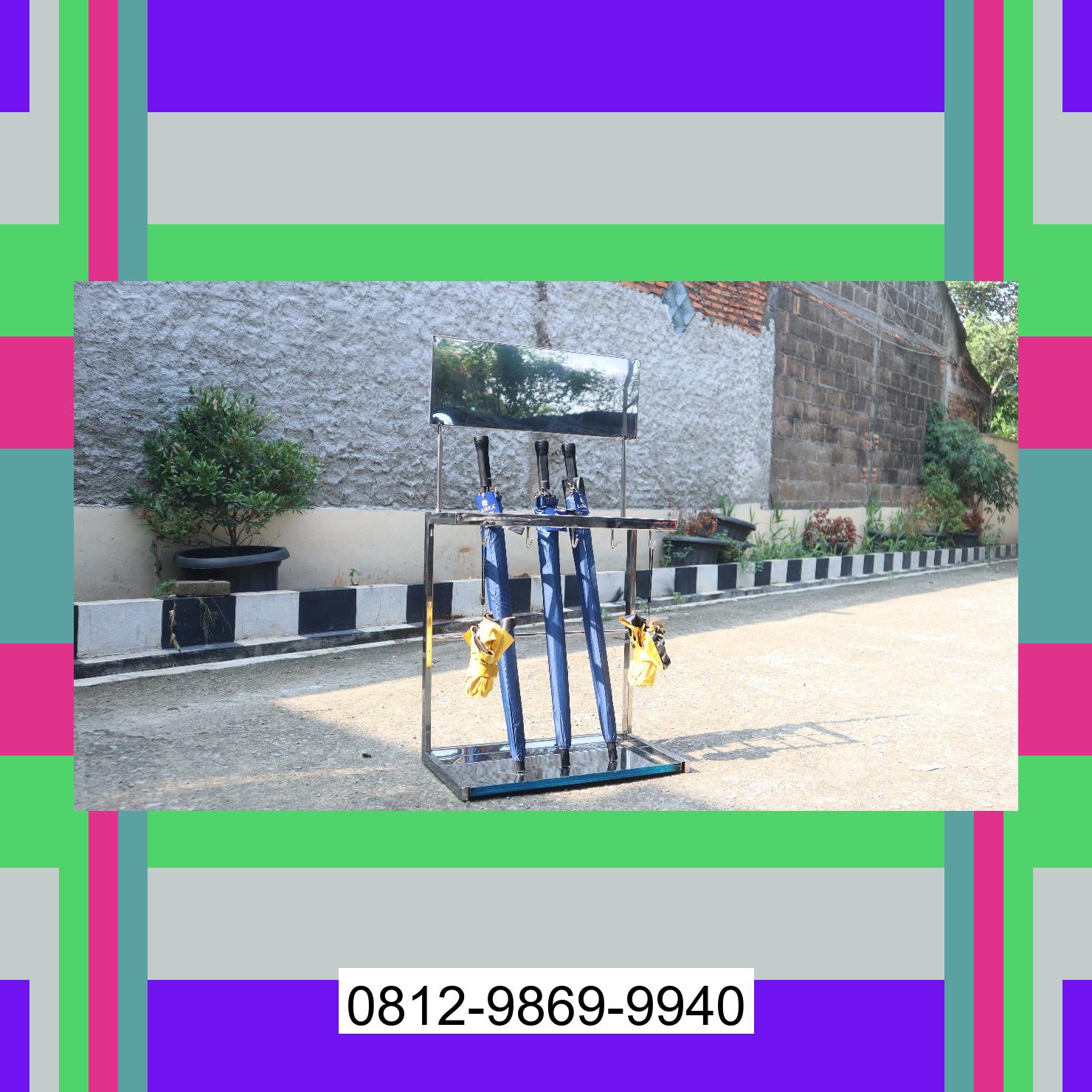 0812-9869-9940 Terlaris, Jual Rak Payung | Tempat Payung | Rak Tempat Stand Payung | Lemari Payung | Promo Launching Kualuh Leidong