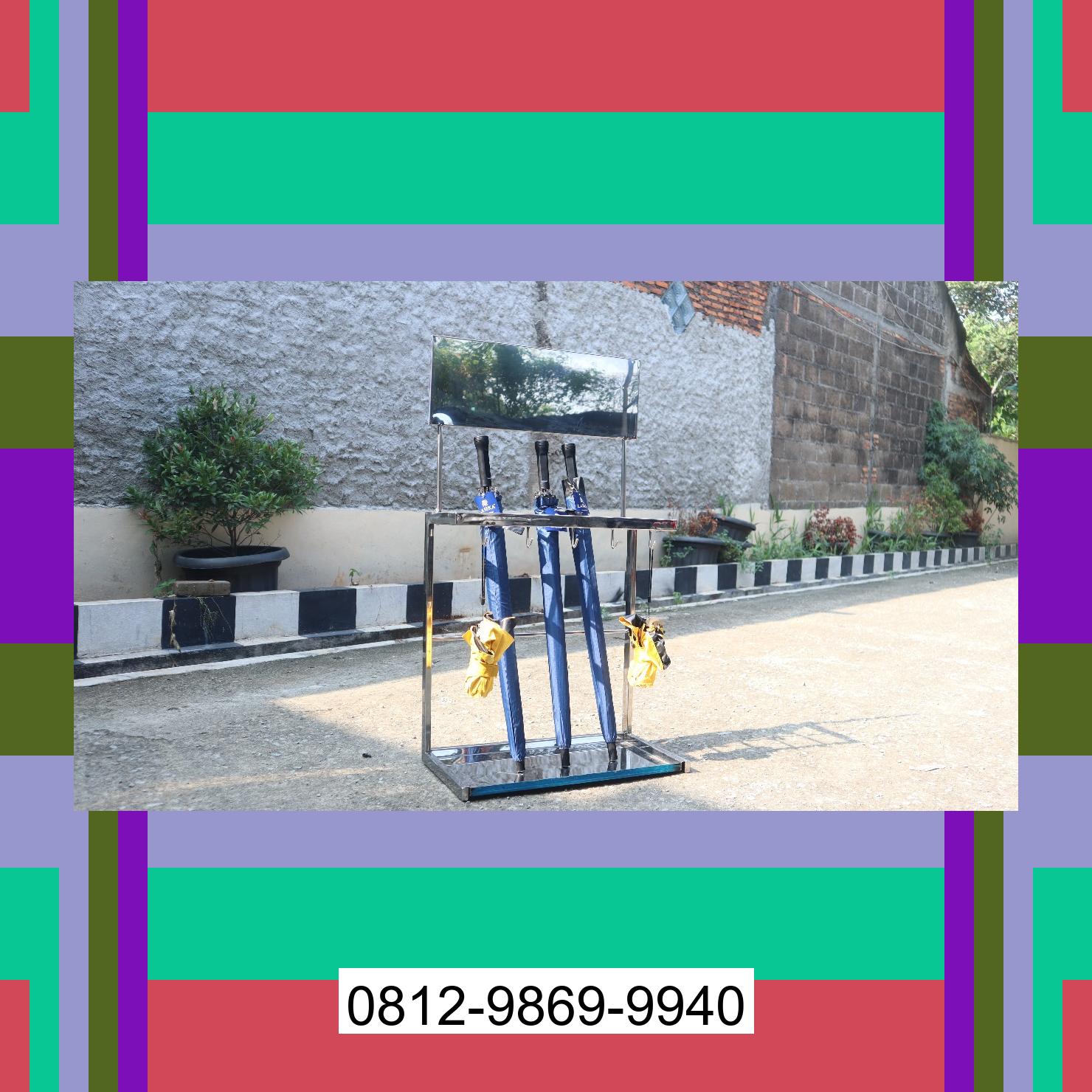 0812-9869-9940 Terlaris, Jual Rak Payung | Tempat Payung | Rak Tempat Stand Payung | Lemari Payung | Promo Launching Pagar Merbau
