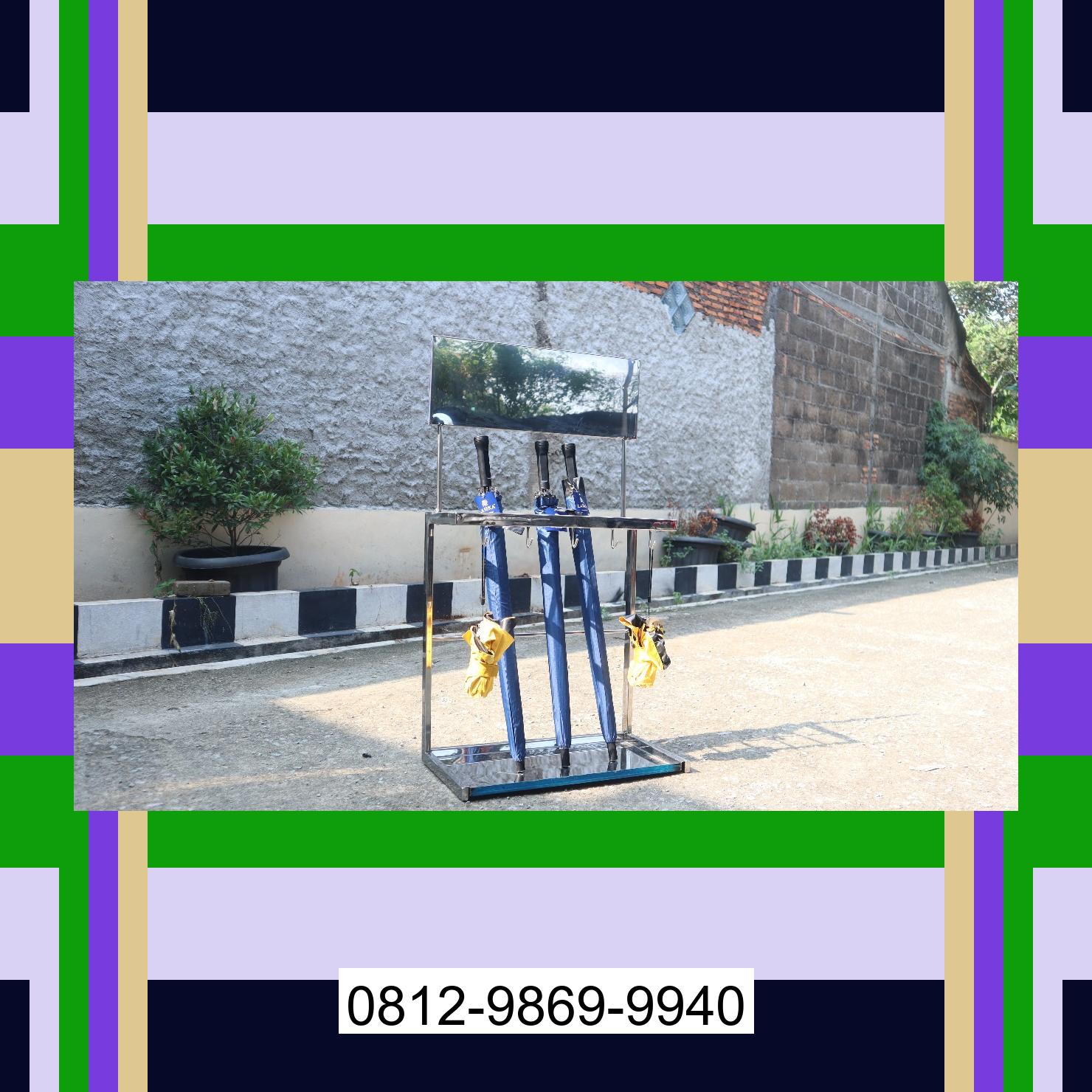 0812-9869-9940 Terlaris, Jual Rak Payung | Tempat Payung | Rak Tempat Stand Payung | Lemari Payung | Promo Launching Praya Barat Daya