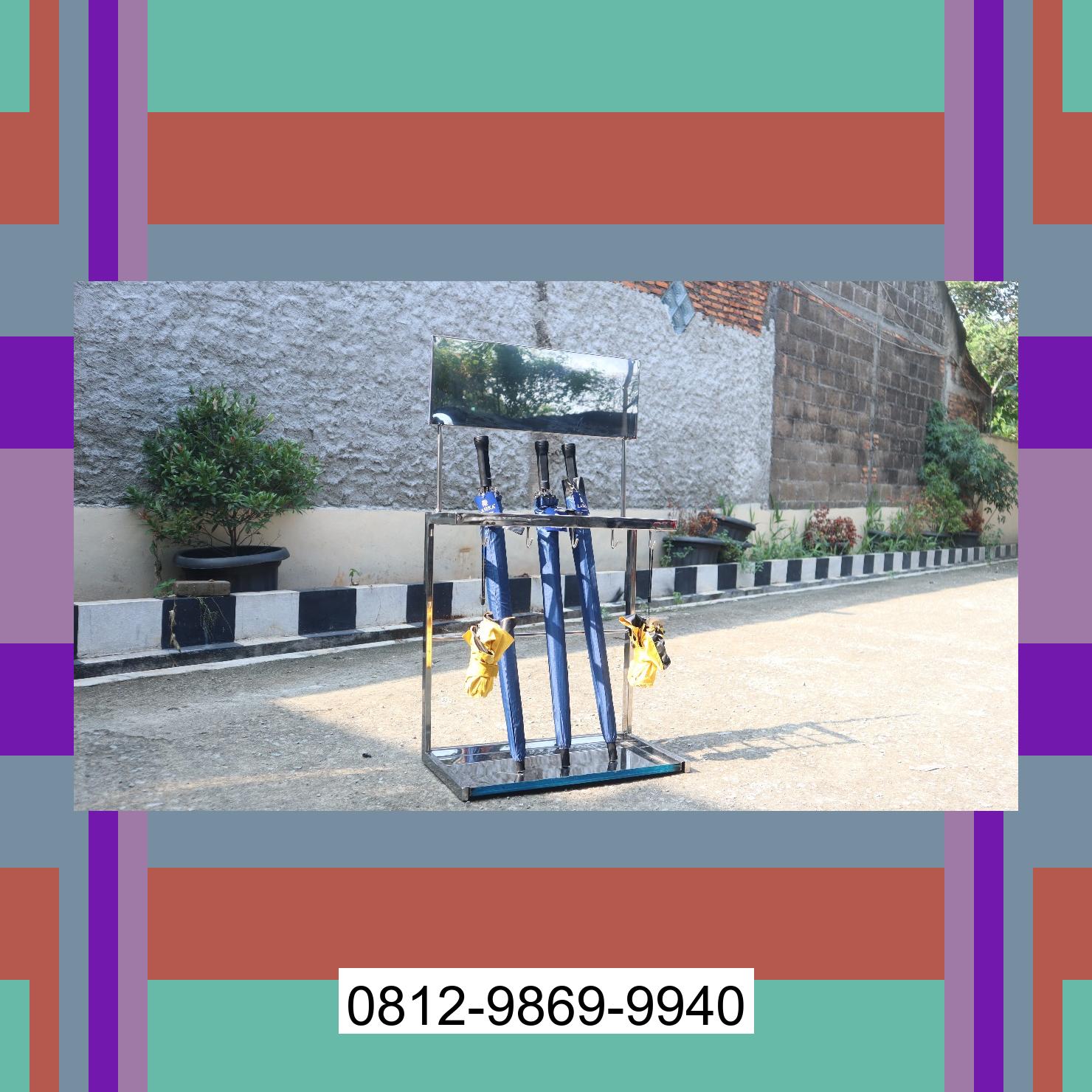 0812-9869-9940 Terlaris, Jual Rak Payung | Tempat Payung | Rak Tempat Stand Payung | Lemari Payung | Promo Launching Wasile Selatan