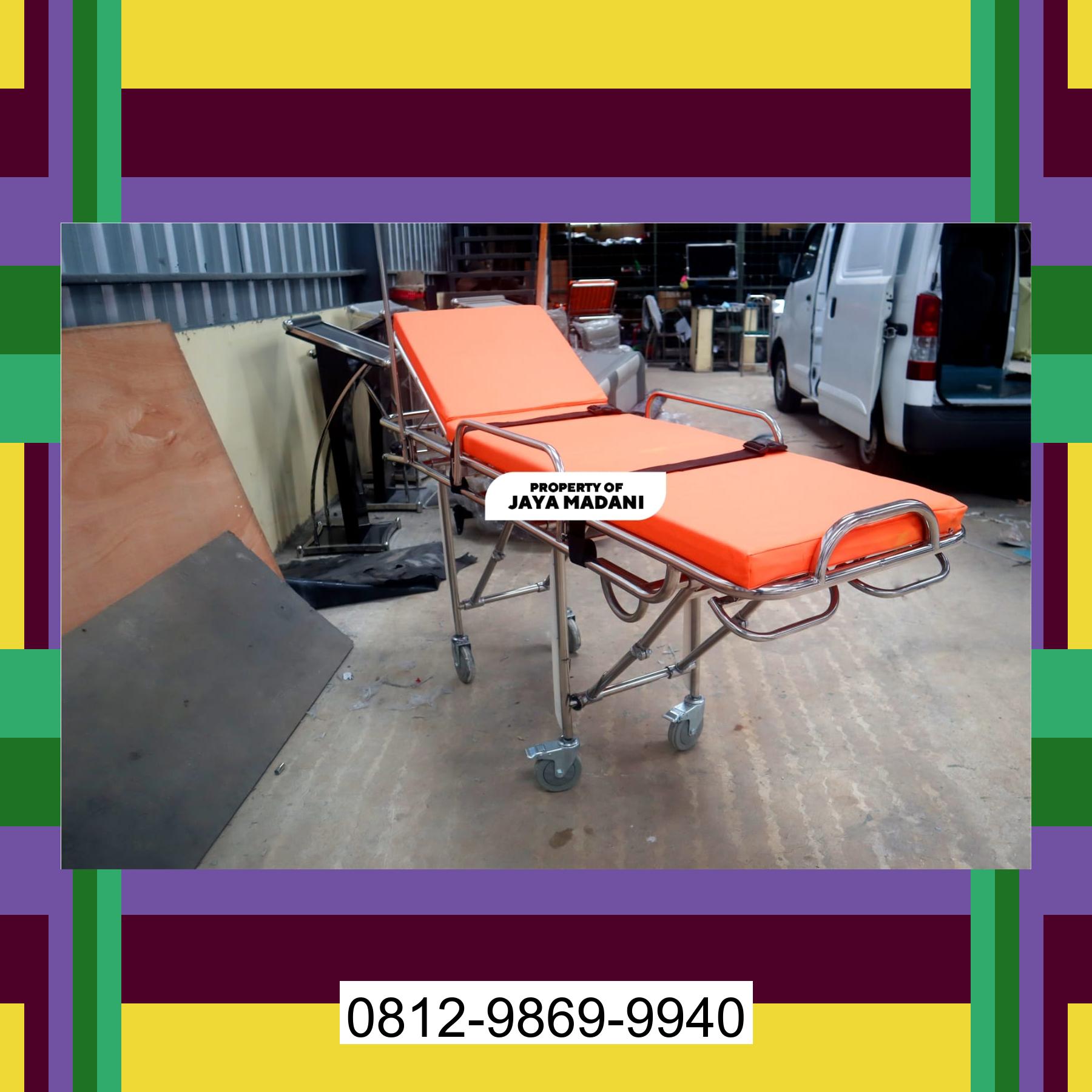 0812-9869-9940 Terlaris, Stretcher Ambulance | Strecher Brankar Ambulance Stainless Steel Arso