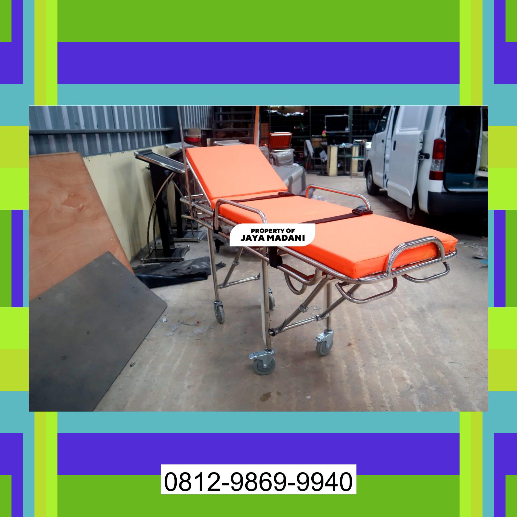 0812-9869-9940 Terlaris, Stretcher Ambulance | Strecher Brankar Ambulance Stainless Steel Japara