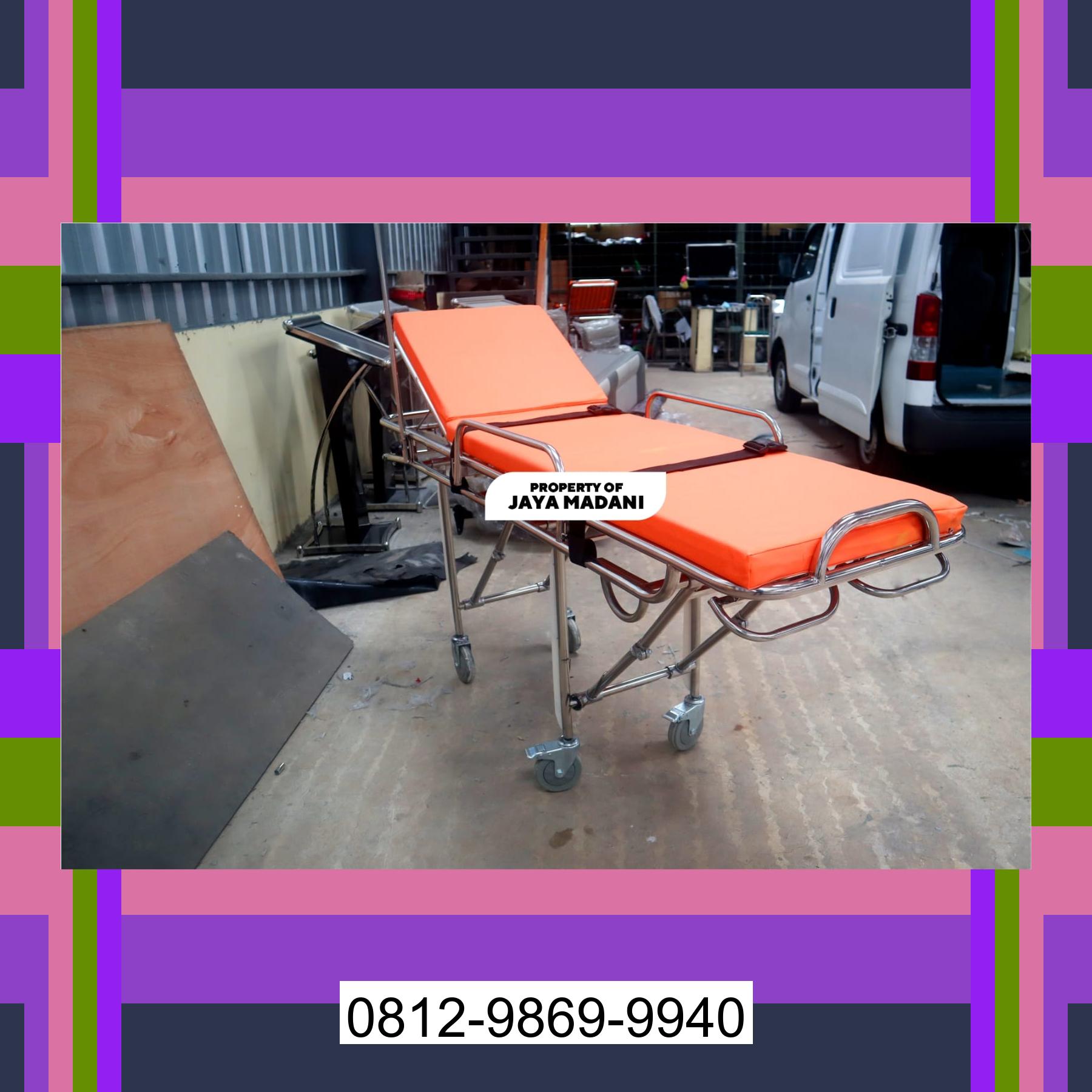 0812-9869-9940 Terlaris, Stretcher Ambulance | Strecher Brankar Ambulance Stainless Steel Modoinding