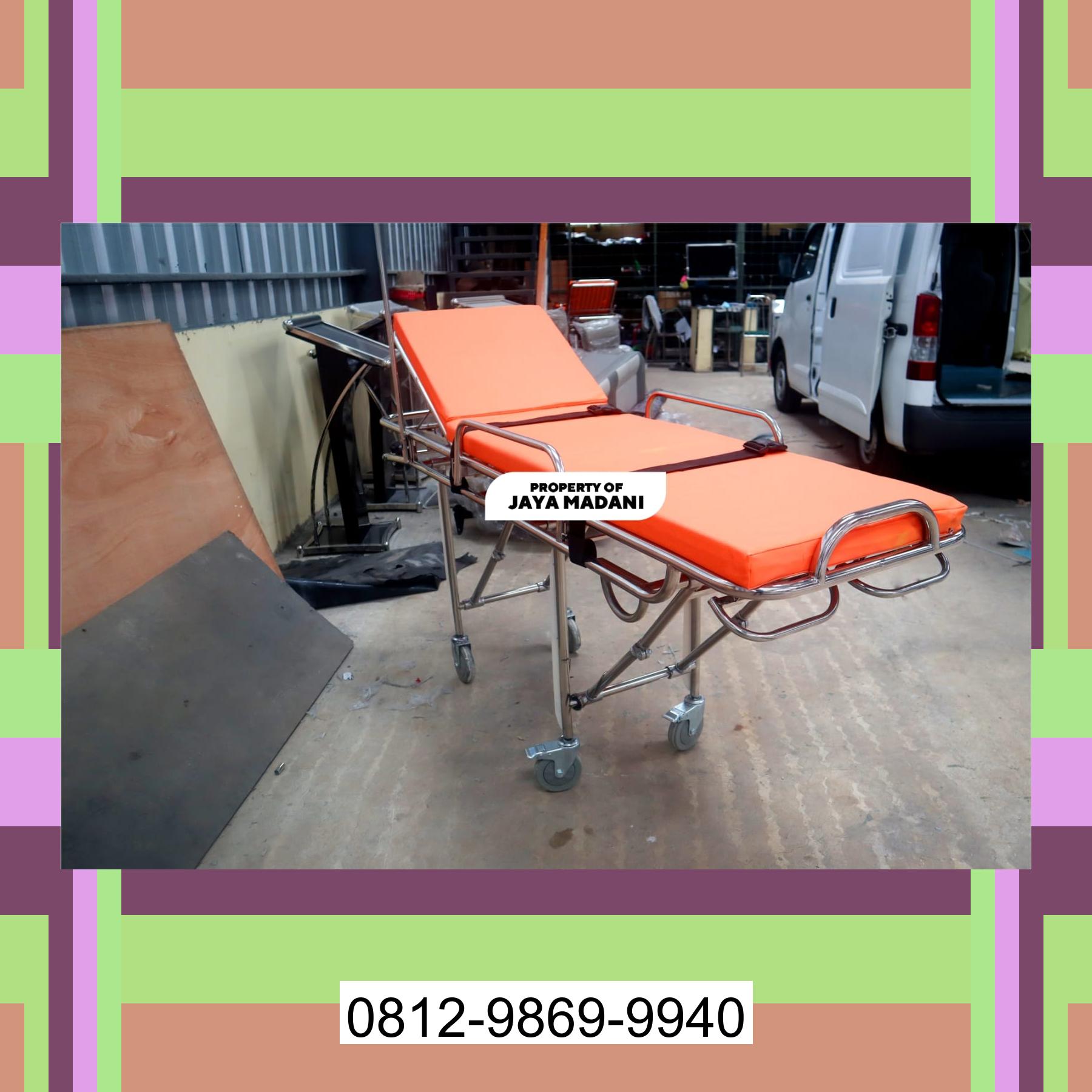 0812-9869-9940 Terlaris, Stretcher Ambulance | Strecher Brankar Ambulance Stainless Steel Puspahiang